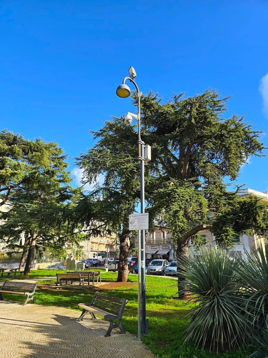 Piazza Cristo Re, Ostuni, Puglia Piazza Cristo Re, Ostuni, Puglia