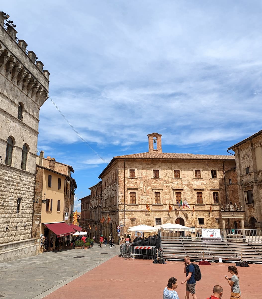 Piazza Grande Montepulciano Piazza Grande Montepulciano