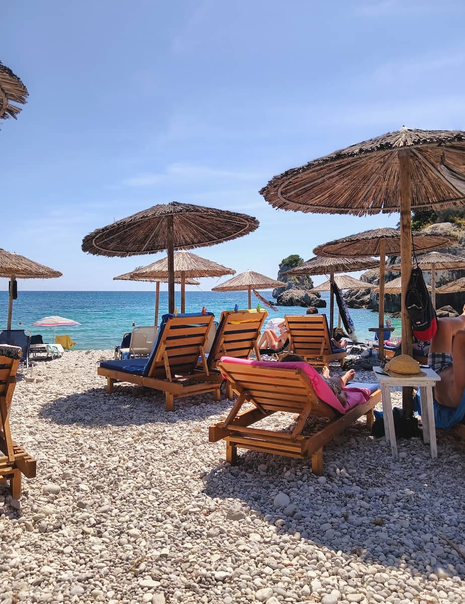 Piso Kryoneri Beach, Parga Piso Kryoneri Beach, Parga