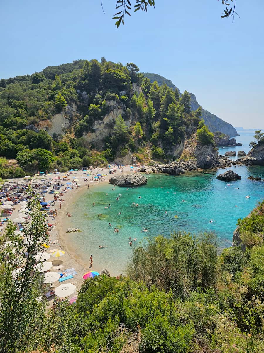 Piso Kryoneri Beach, Parga Piso Kryoneri Beach, Parga