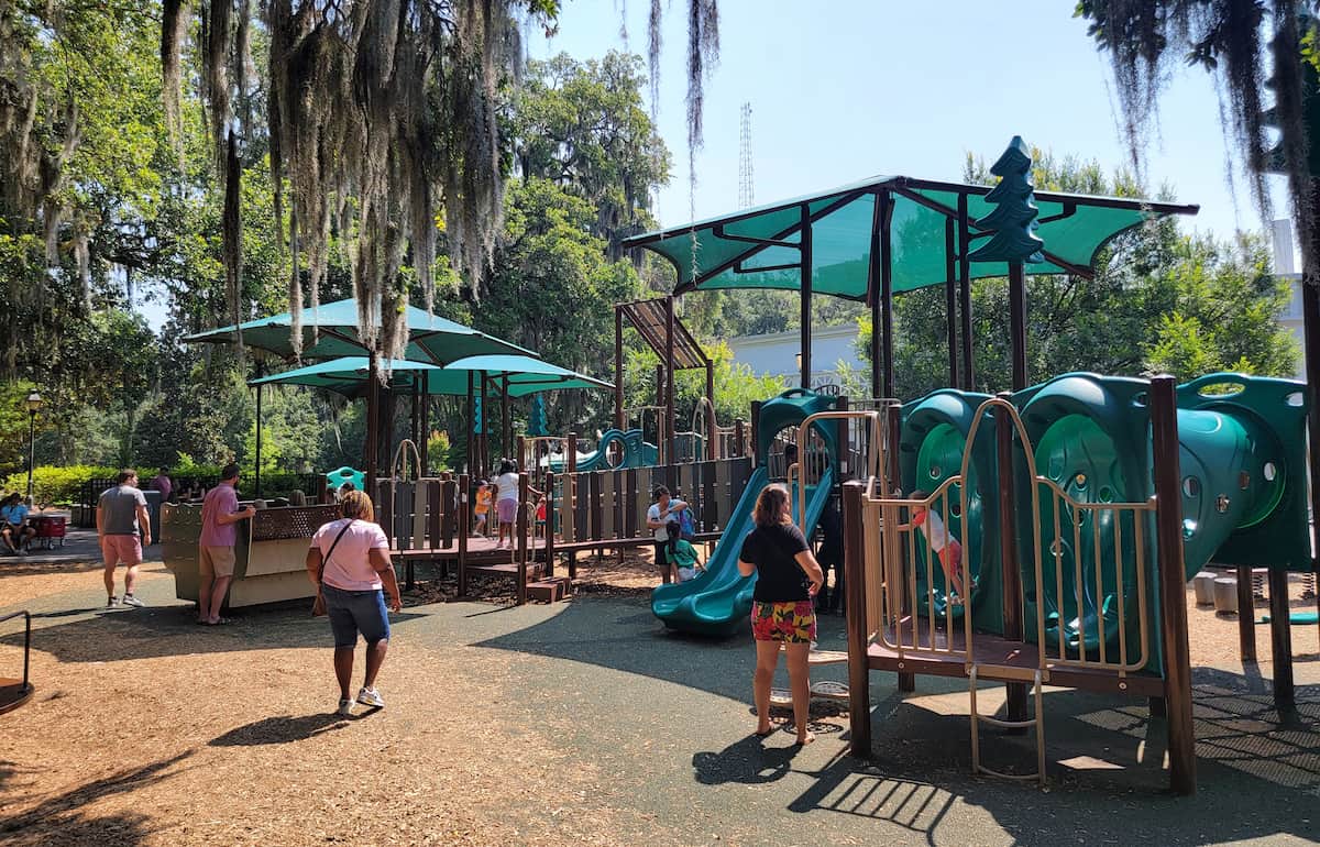 Playground at Forsyth Park Savannah Playground at Forsyth Park Savannah