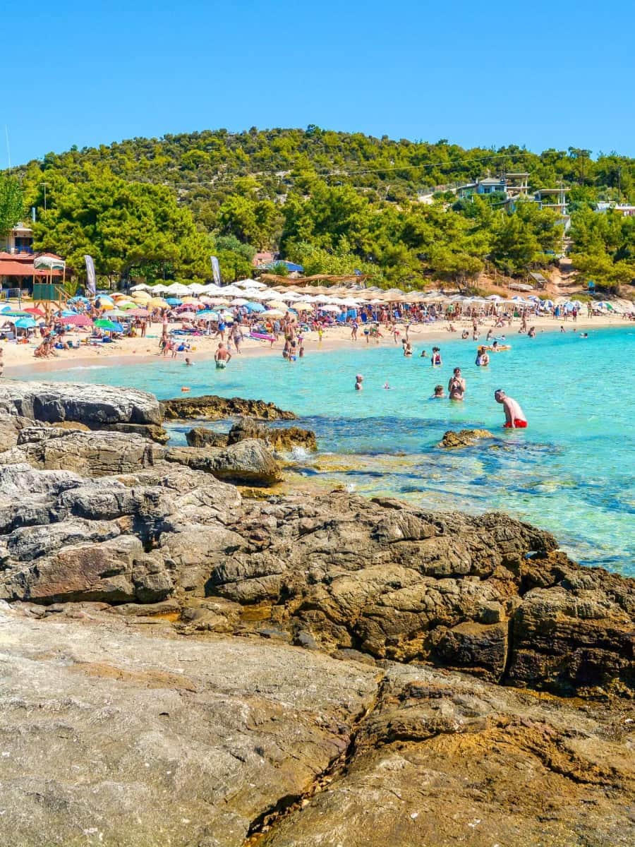 Psili Ammos Beach, Thassos Psili Ammos Beach, Thassos