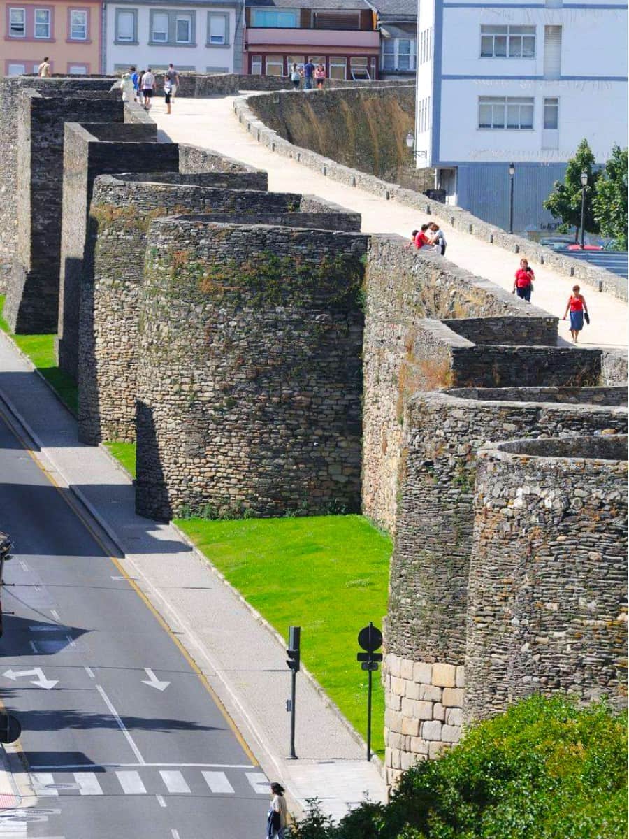Roman Wall, Lugo, Galicia