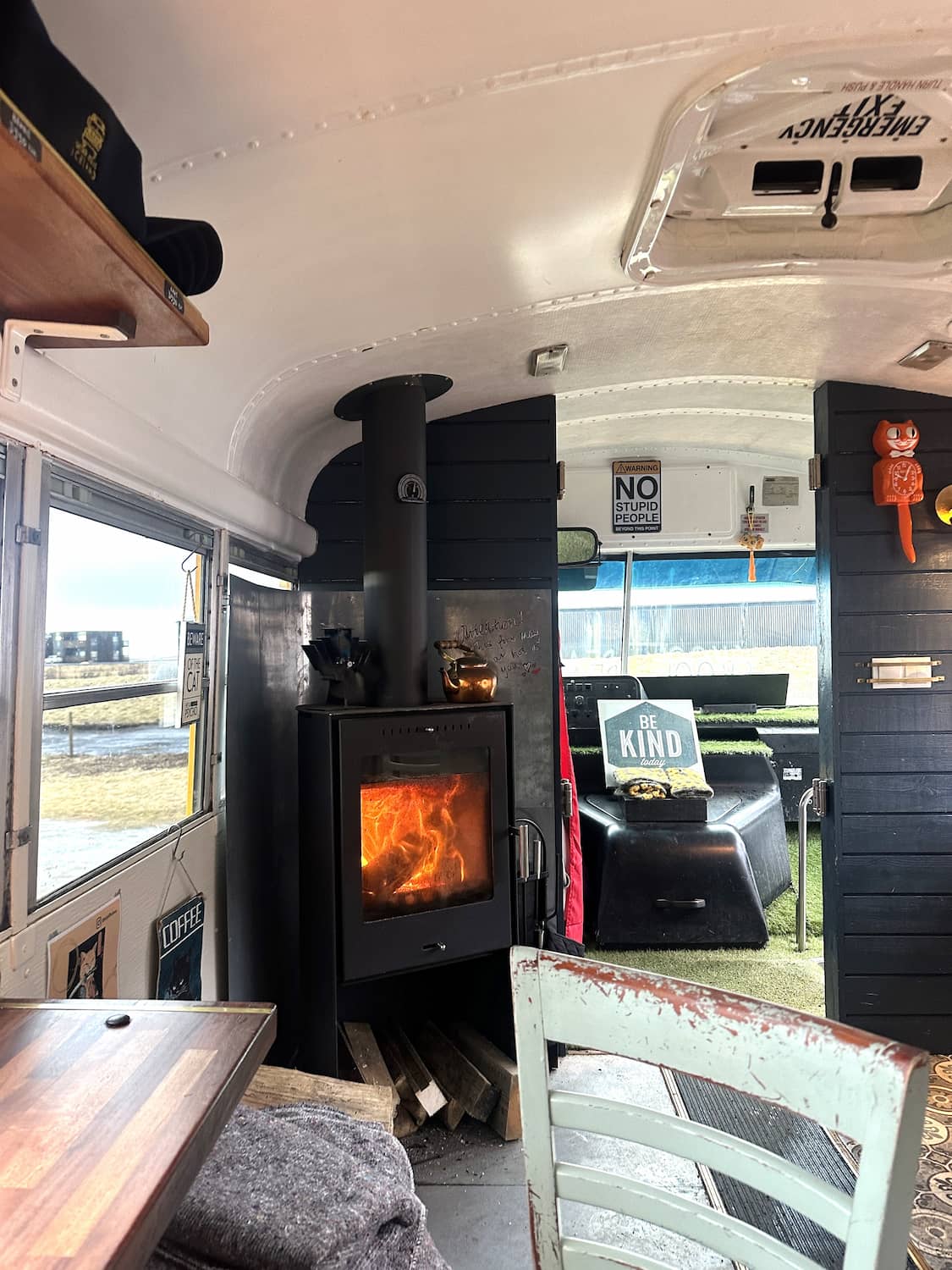 Skool Beans Coffee Bus, Vik Skool Beans Coffee Bus, Vik