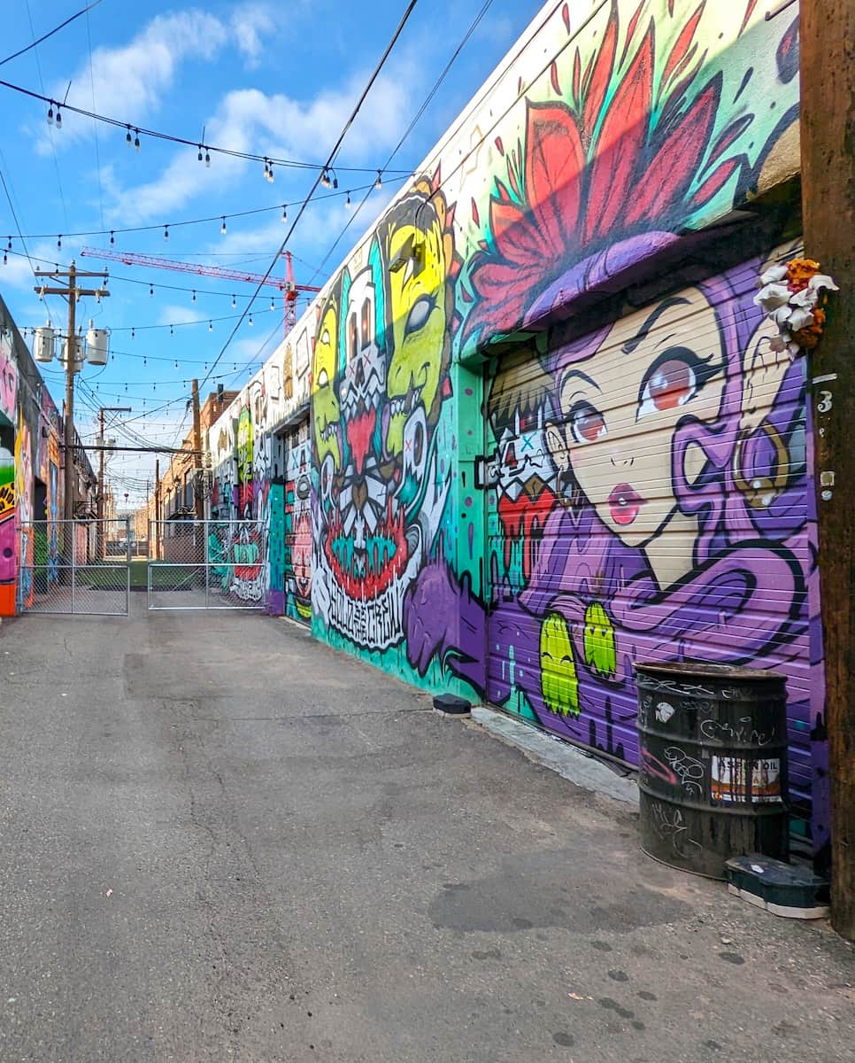 Street Art in RiNo Arts District Street Art in RiNo Arts District