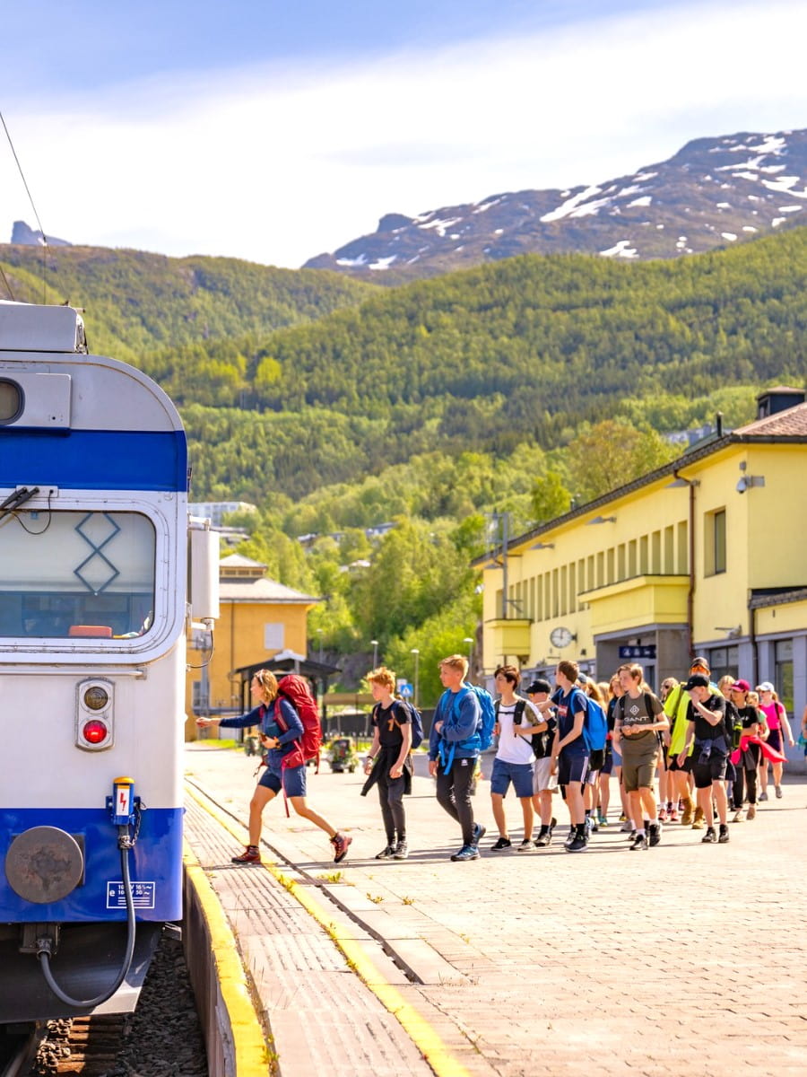 The Arctic Train, Narvik