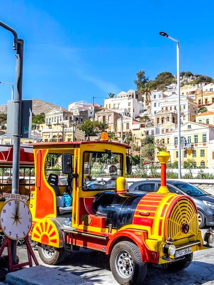 The Symi Fun Train, Symi Island