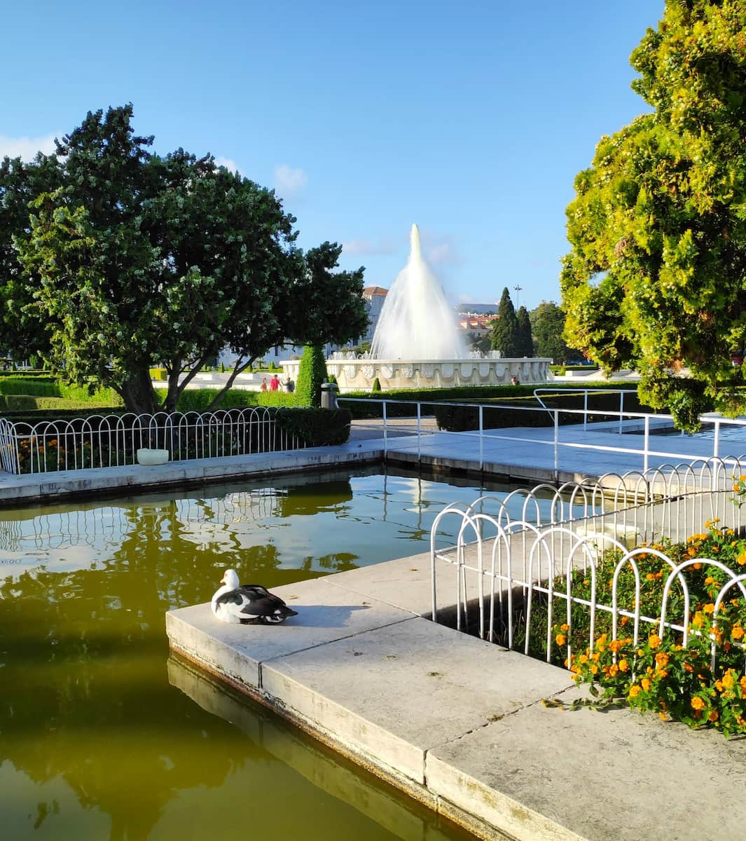 The Jardim da Praça do Império, Belem The Jardim da Praça do Império, Belem