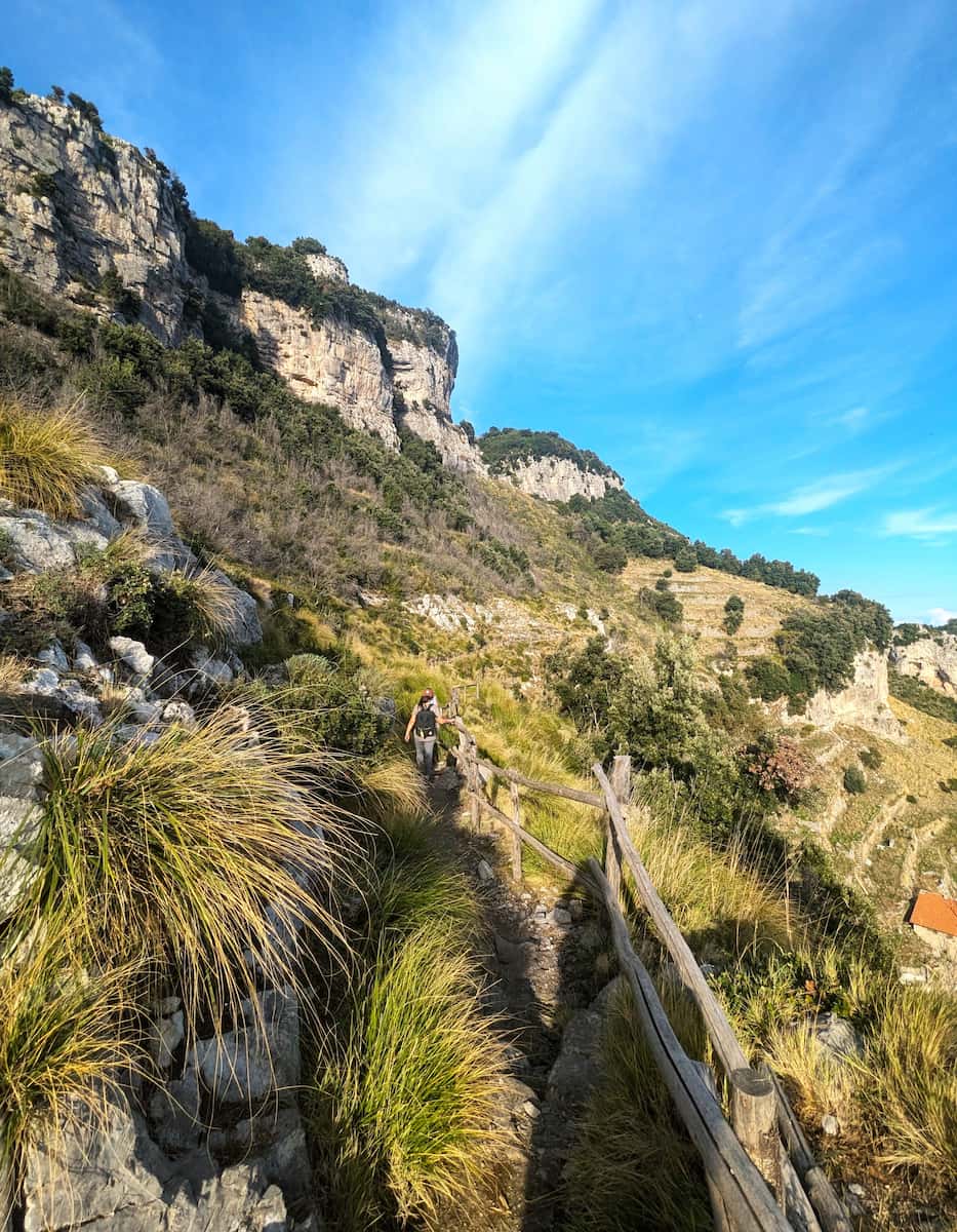 The Sentiero degli Dei, Praiano