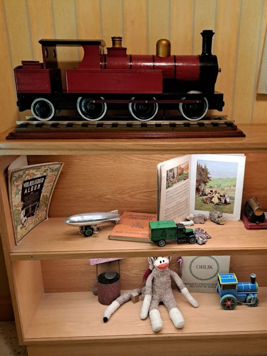 Inside of United States Holocaust Memorial Museum, Washington DC