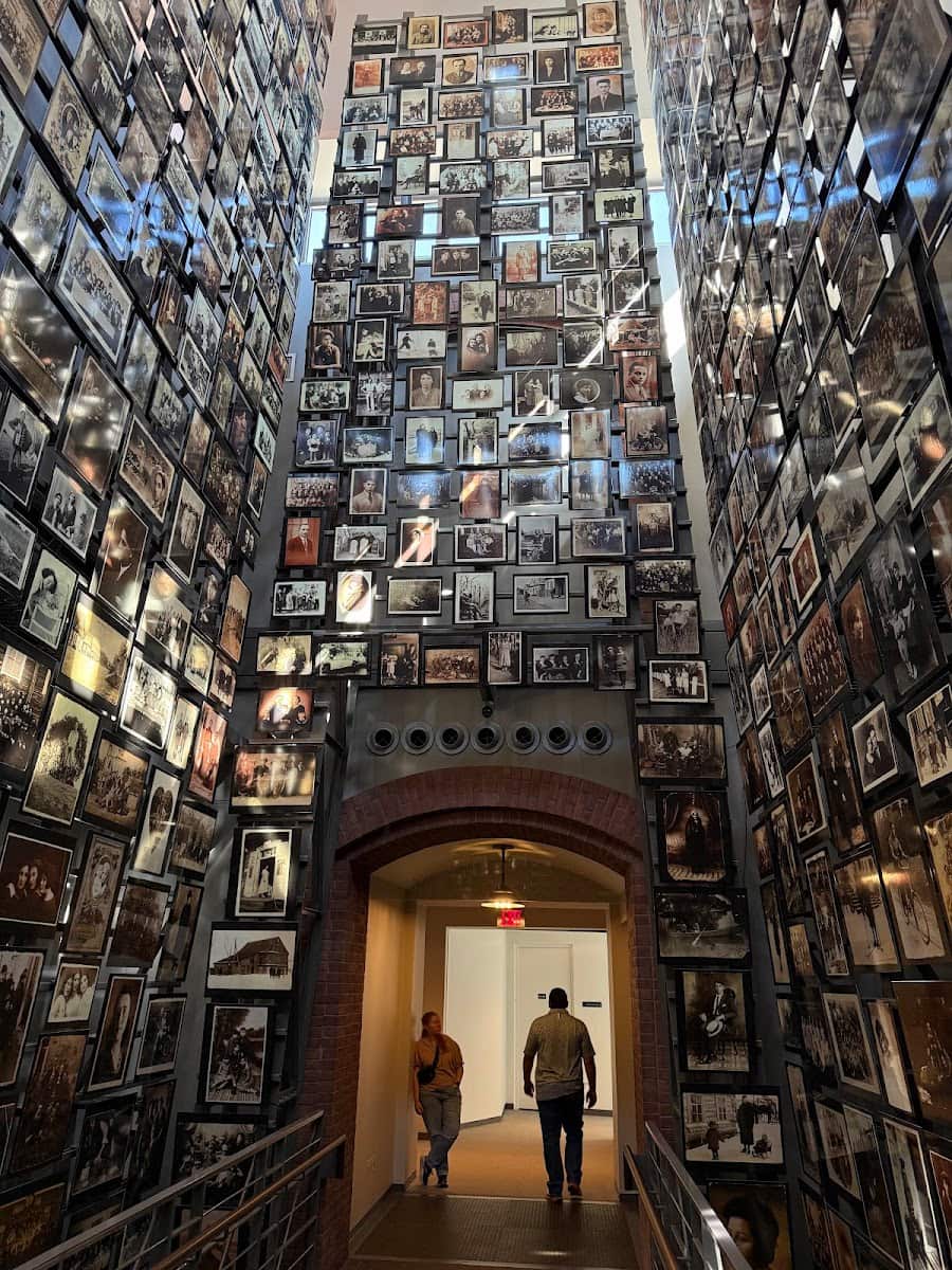 Inside of United States Holocaust Memorial Museum, Washington DC
