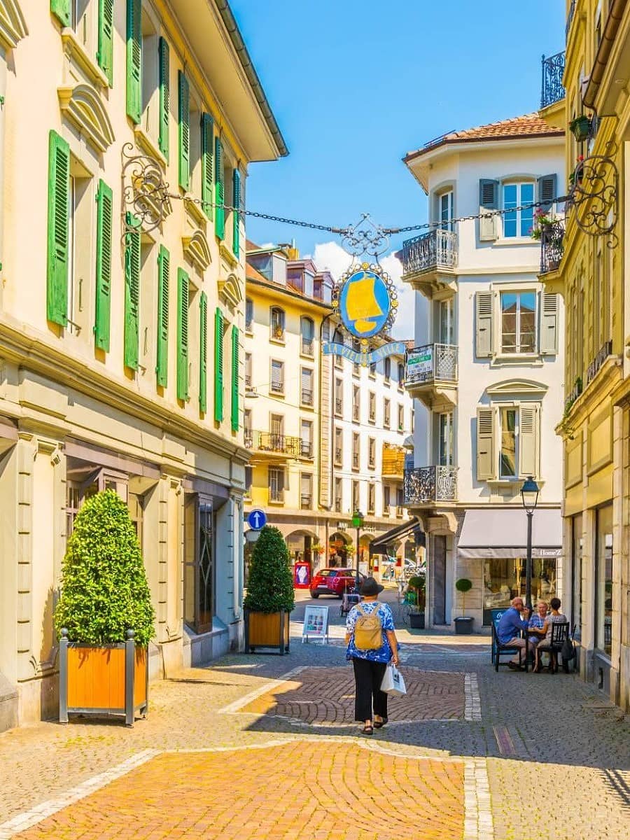 Vevey Old Town, Vevey