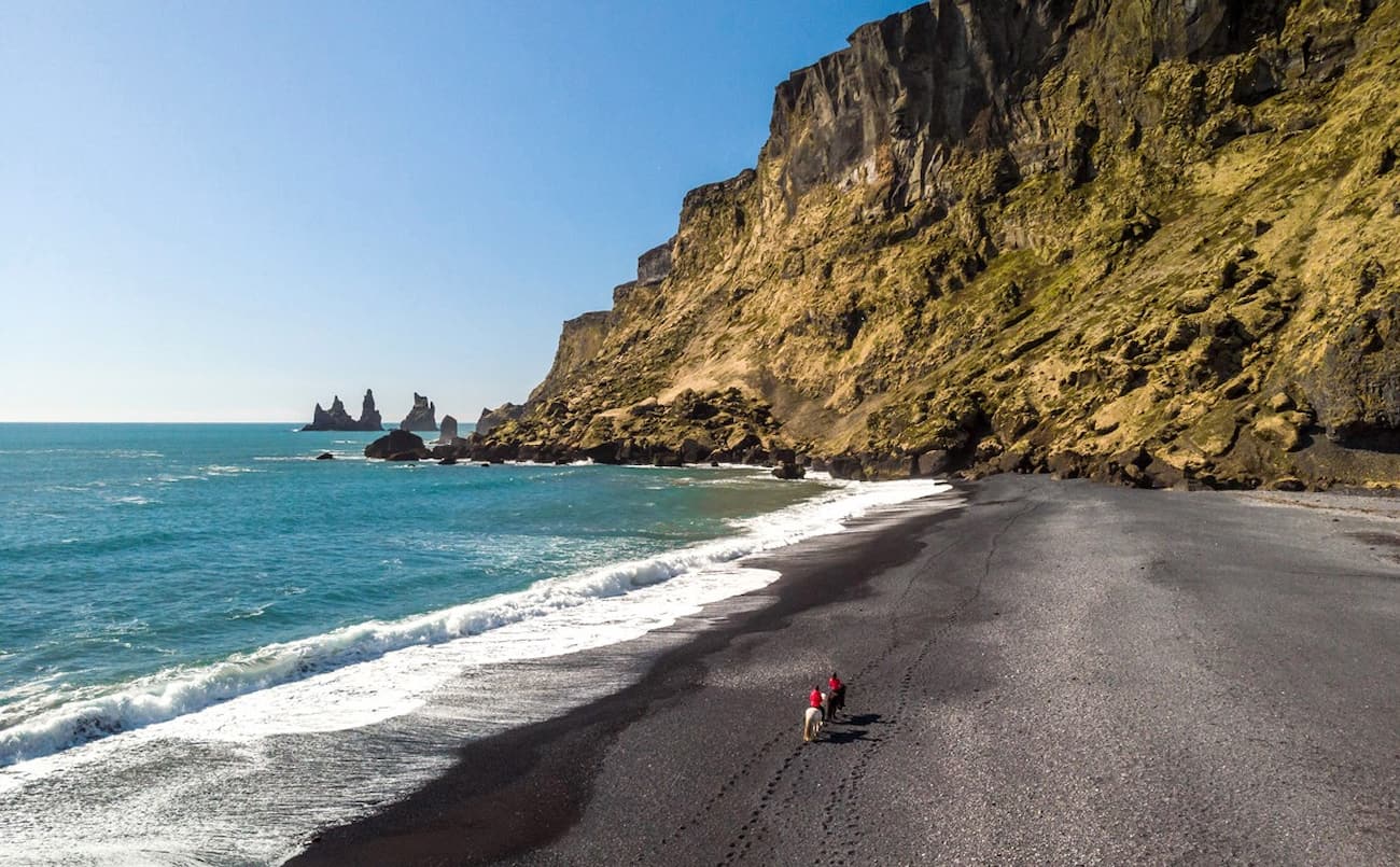 Víkurfjara Black Sand Beach Vik Víkurfjara Black Sand Beach Vik