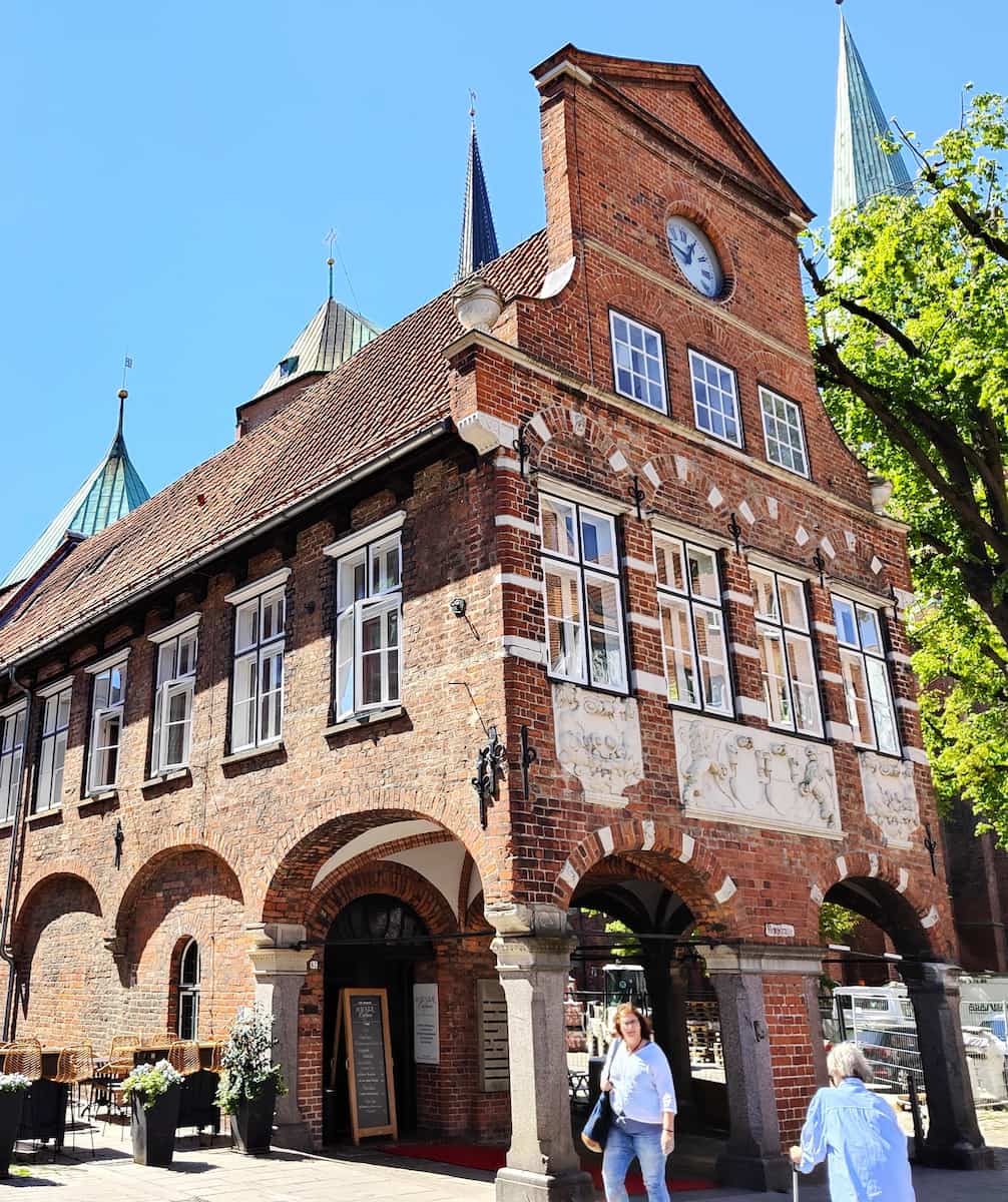 Walking through the streets of Lubeck Walking through the streets of Lubeck