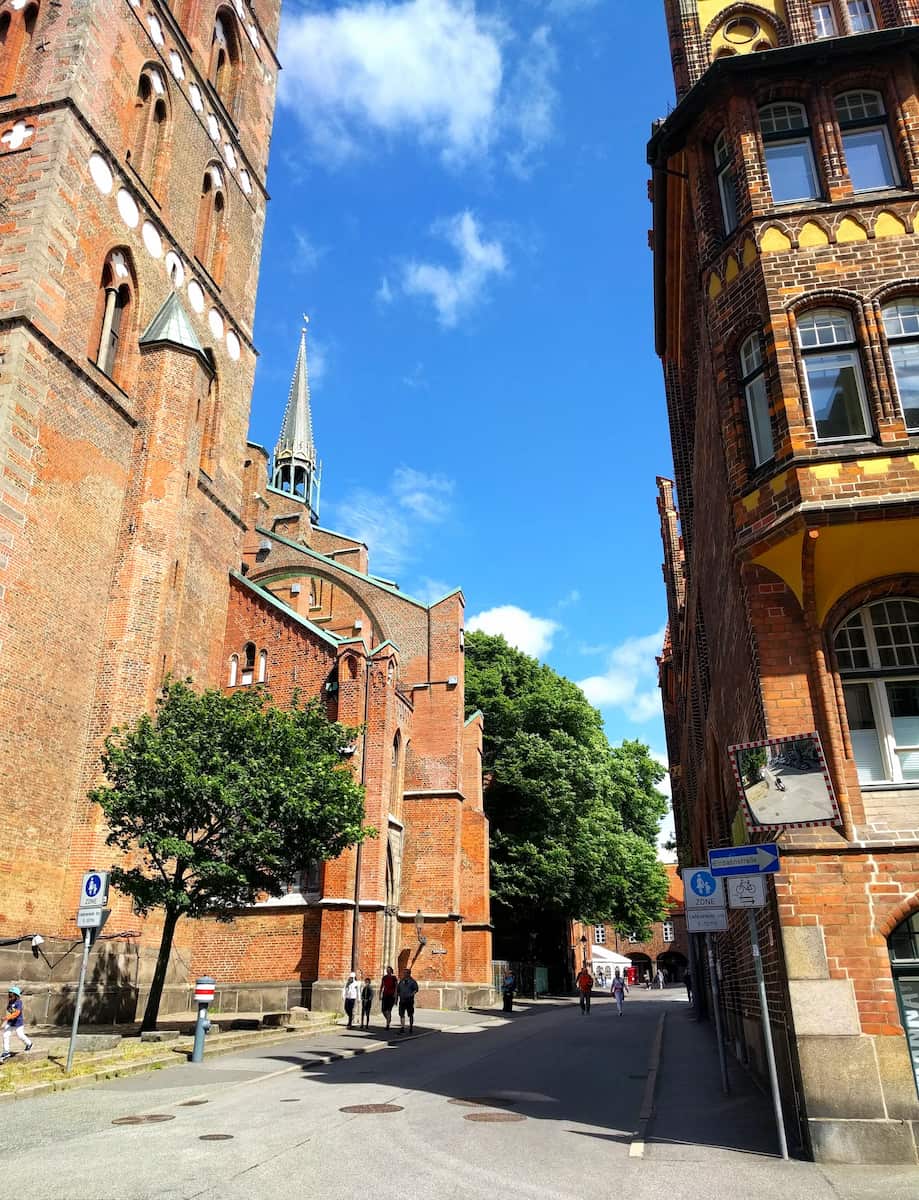 Walking through the streets of Lubeck Walking through the streets of Lubeck