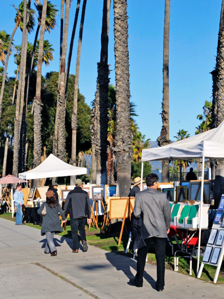 Arts and Crafts Show on Cabrillo Blvd, Santa Barbara Arts and Crafts Show on Cabrillo Blvd, Santa Barbara
