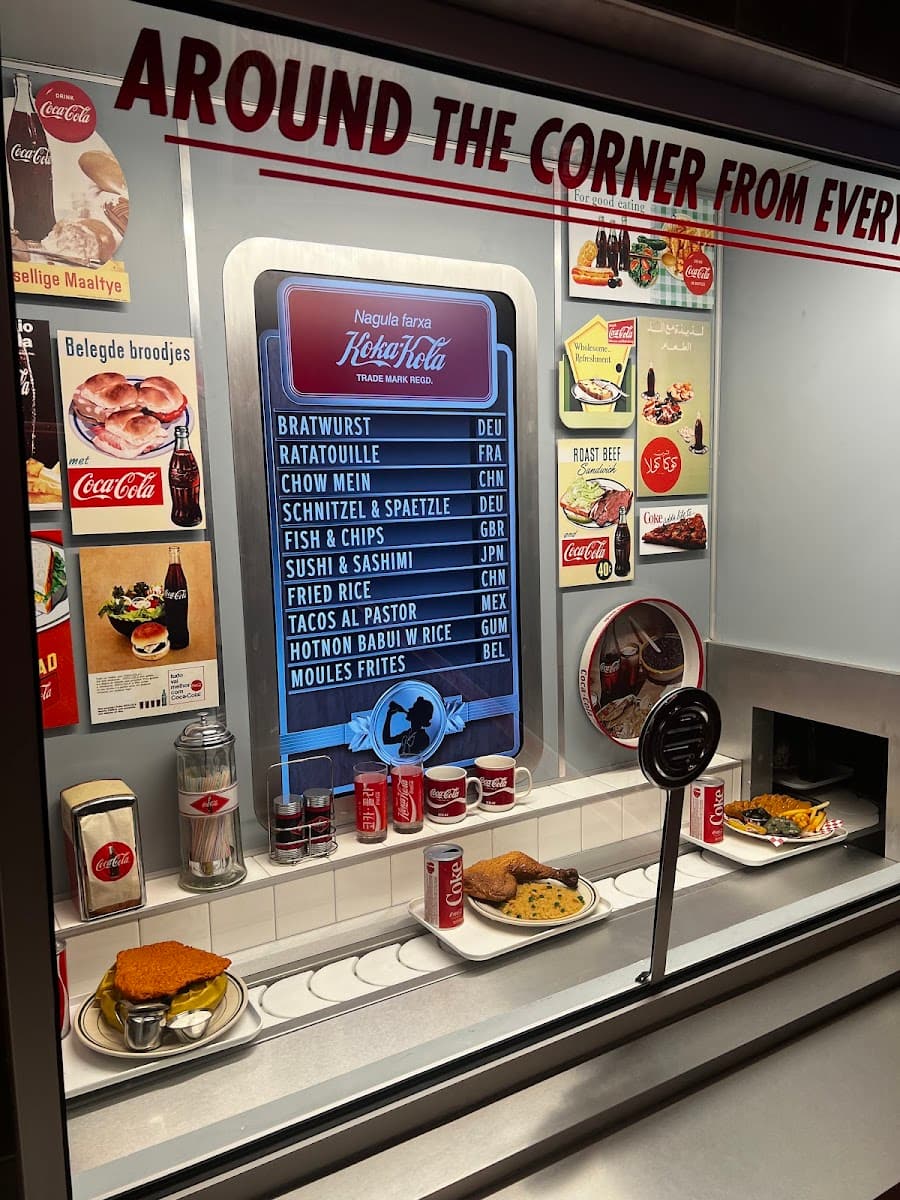 Inside of Atlanta's World of Coca-Cola, Georgia, US Inside of Atlanta's World of Coca-Cola, Georgia, US