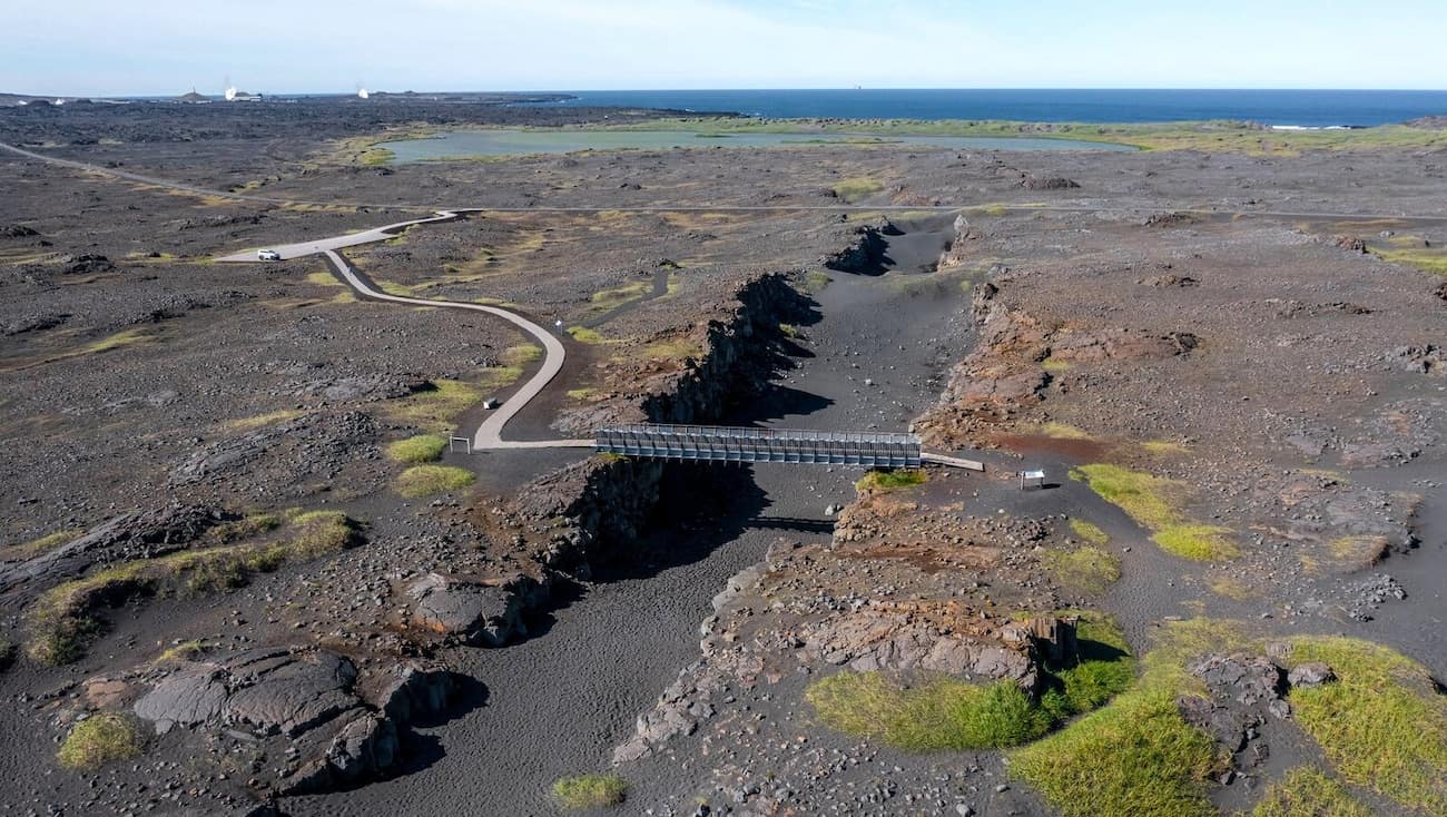 Bridge Between Continents Keflavik Bridge Between Continents Keflavik