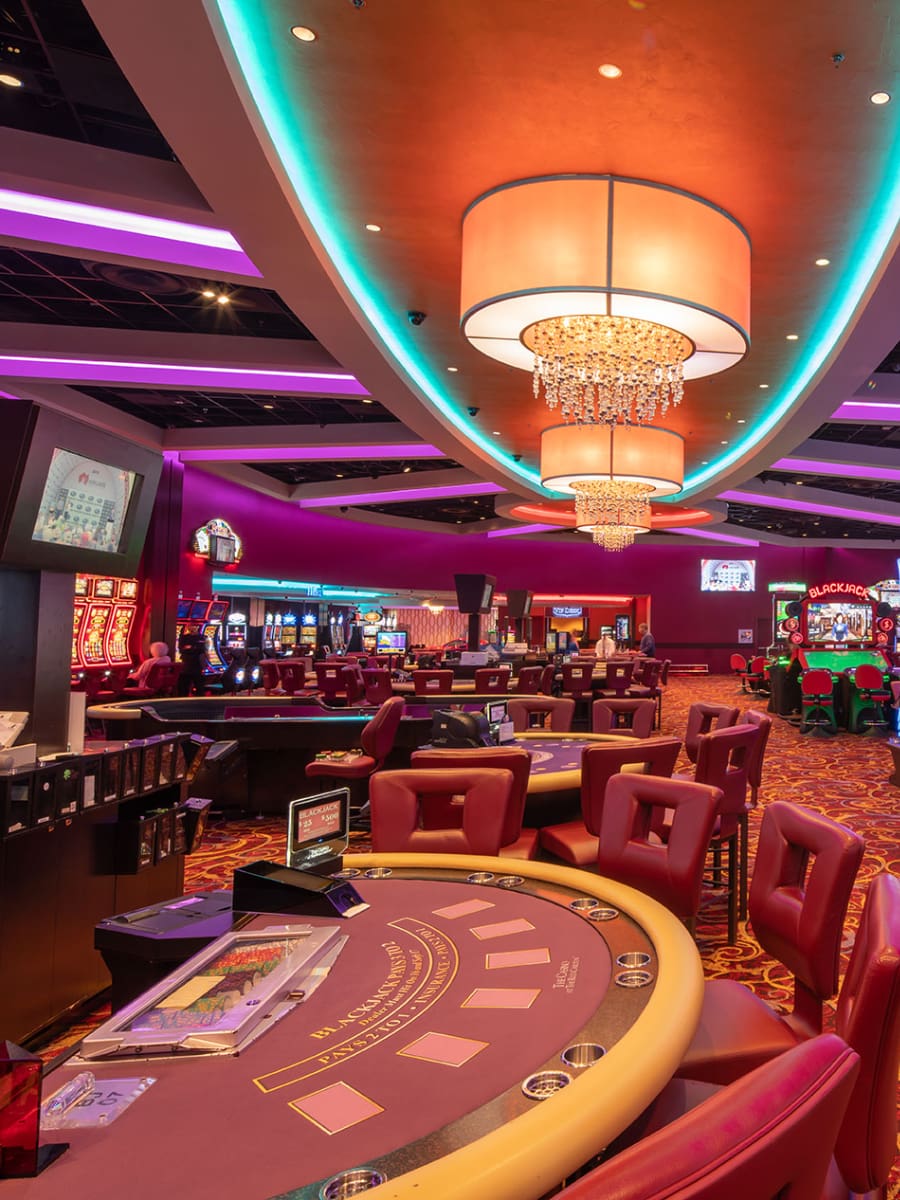 Inside of Casino at the Ritz-Carlton, Aruba