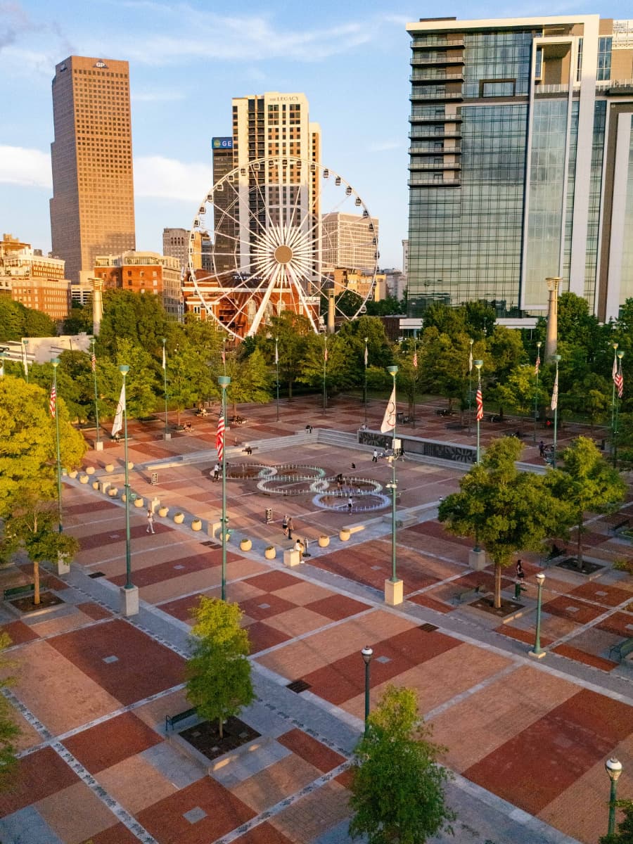 Centennial Olympic Park, Georgia, US Centennial Olympic Park, Georgia, US