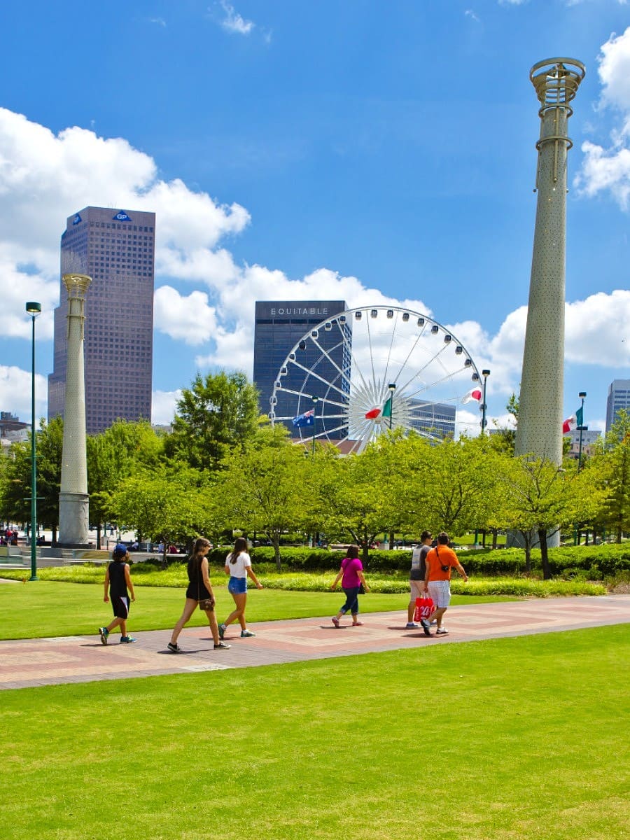 Centennial Olympic Park, Georgia, US Centennial Olympic Park, Georgia, US