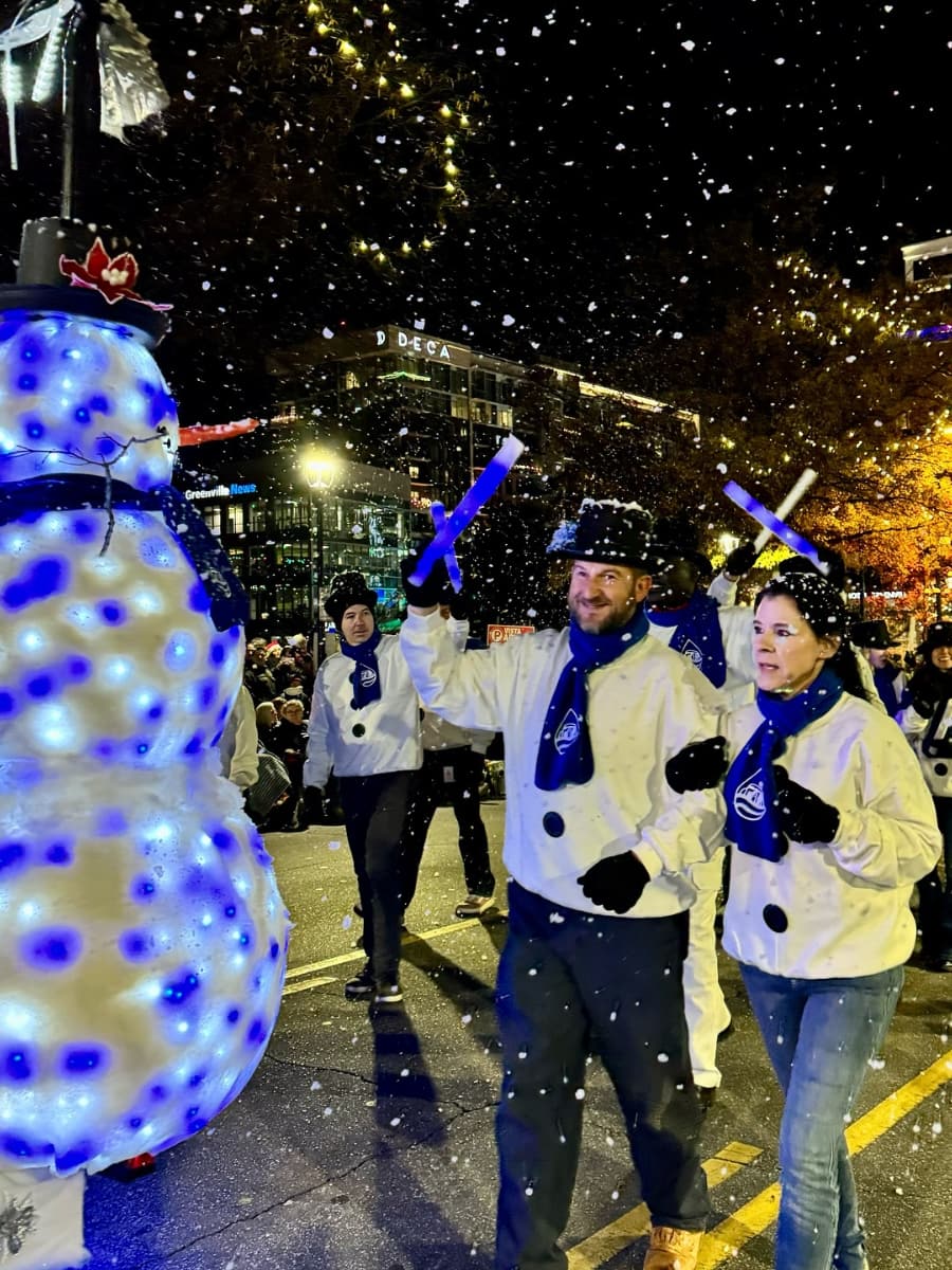 Christmas Parade, Greenville Christmas Parade, Greenville