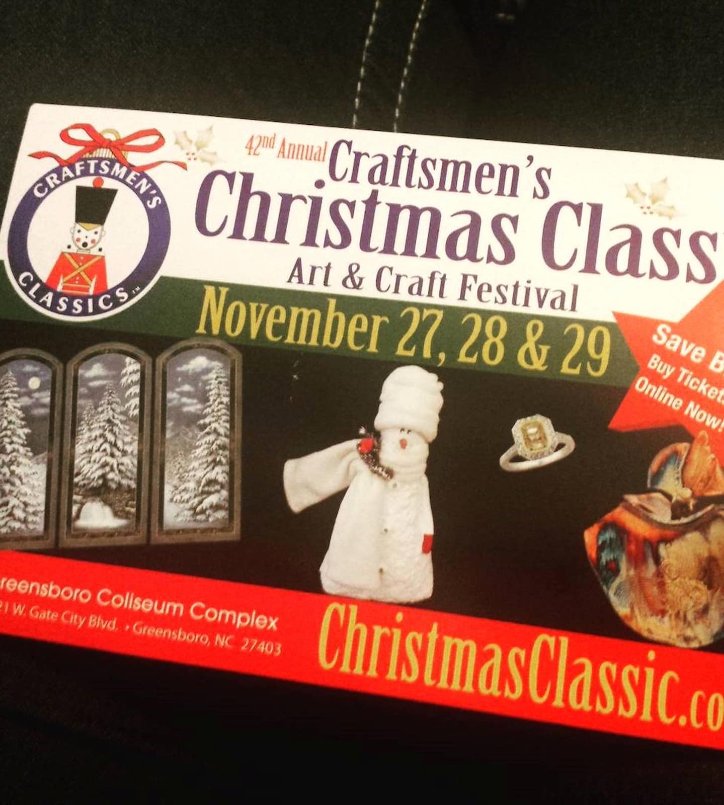 Craftsmenâs Christmas Classic, Greensboro Craftsmenâs Christmas Classic, Greensboro