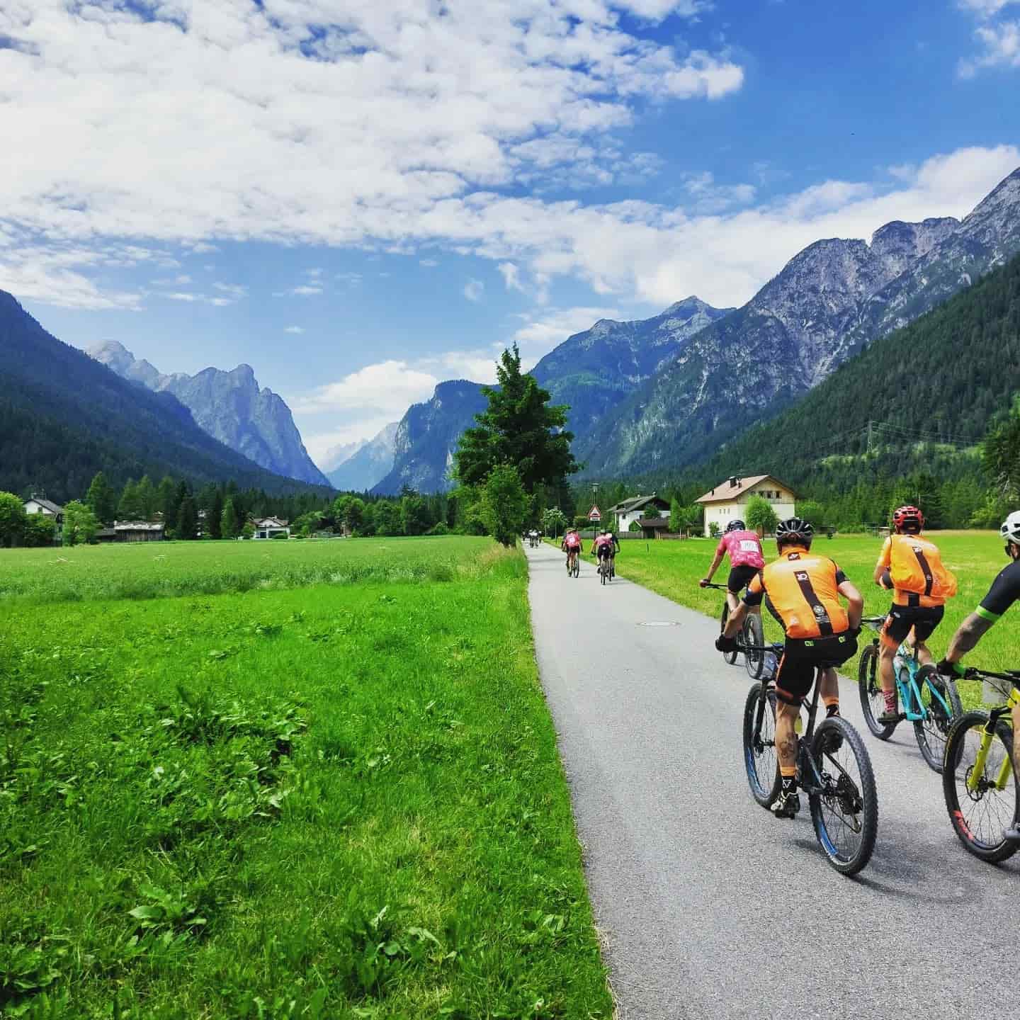 Cycling  Cortina to Dobbiaco Cycling Cortina to Dobbiaco