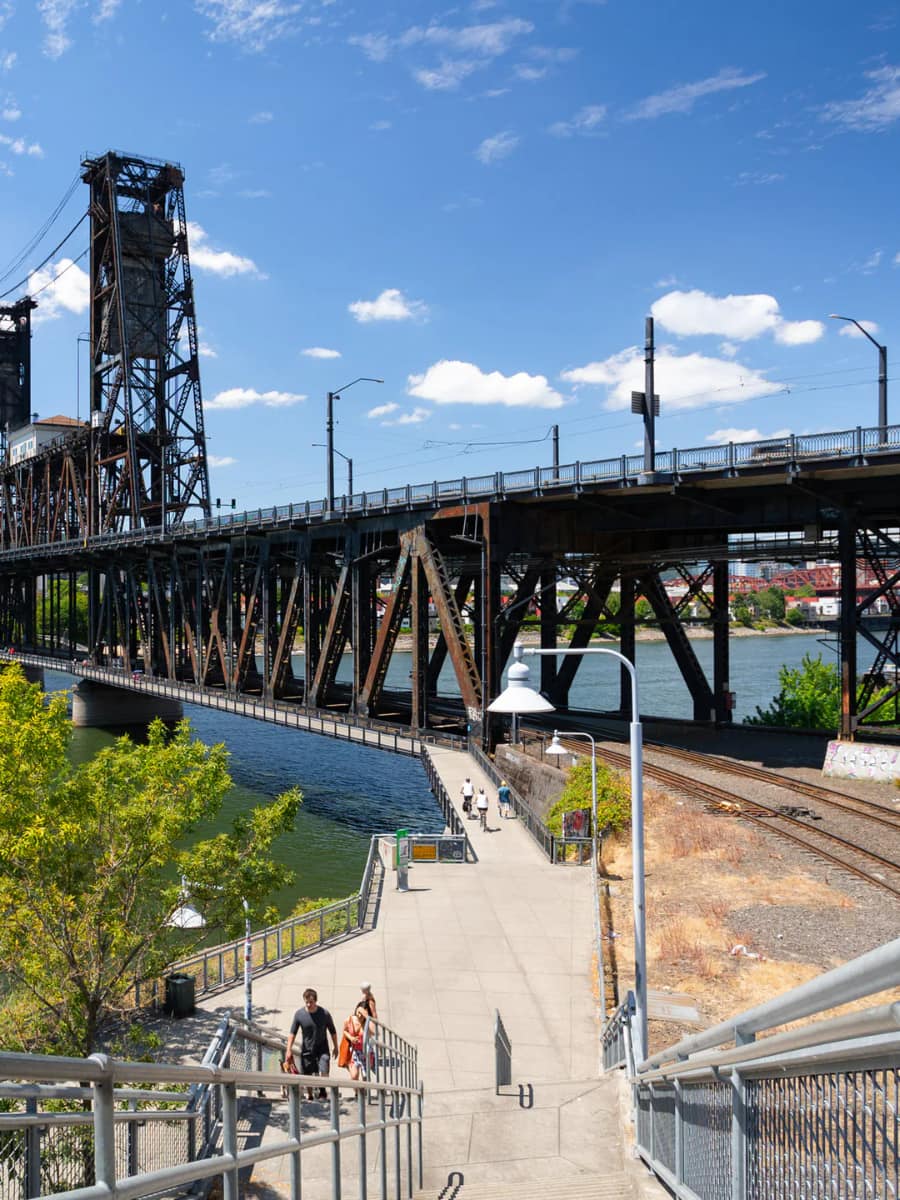Eastbank Esplanade Bike, Portland Eastbank Esplanade Bike, Portland