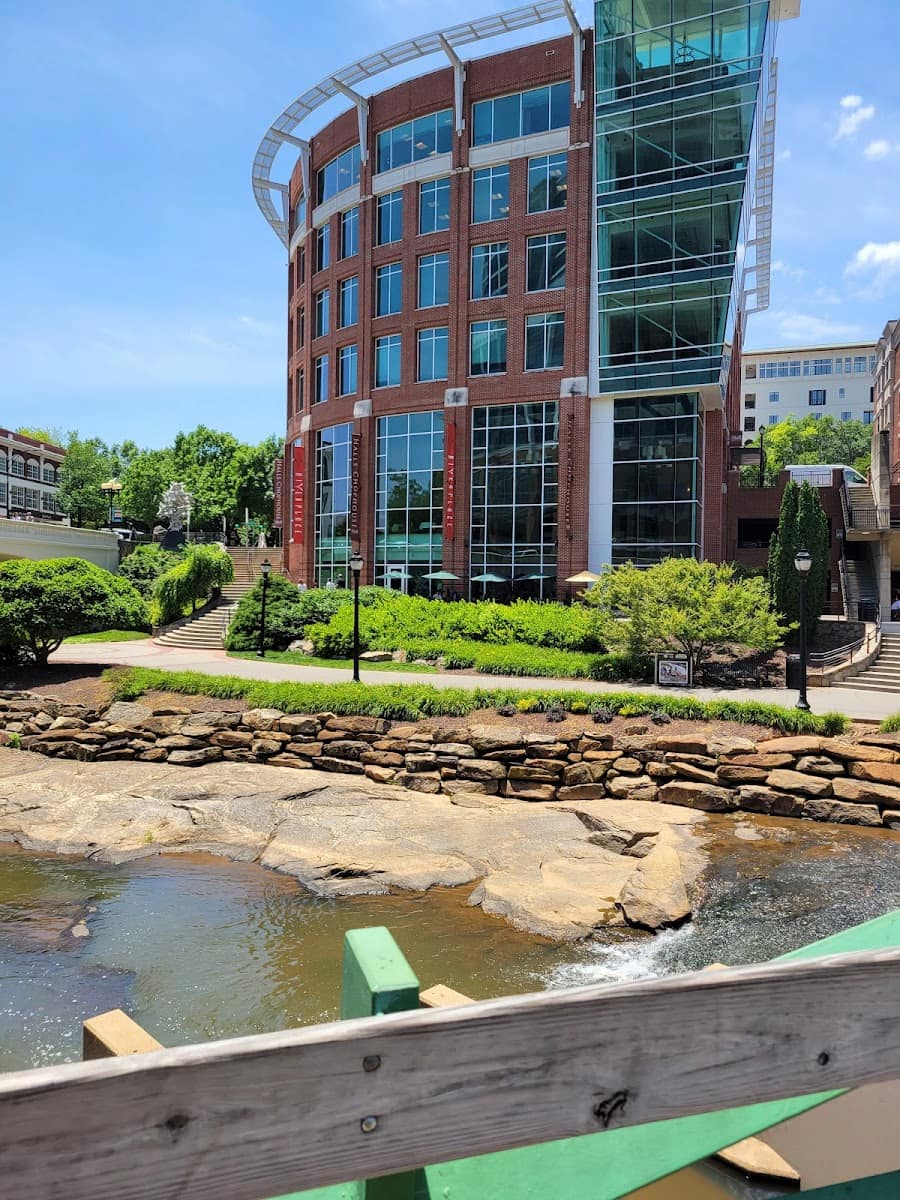 Falls Park on the Reedy, Greenville, SC Falls Park on the Reedy, Greenville, SC