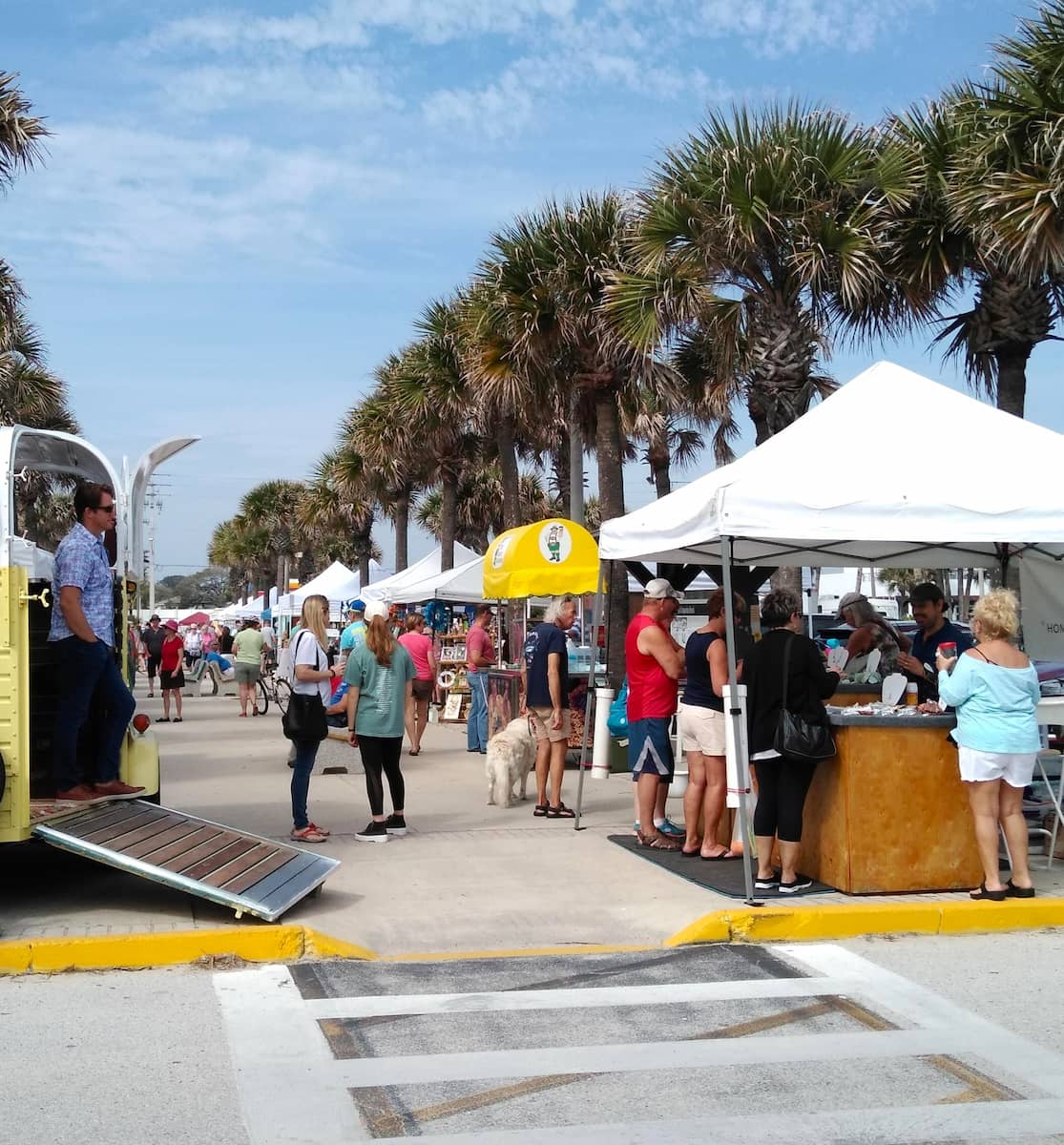 Farmer's Market at St Augustine Pier Farmer's Market at St Augustine Pier