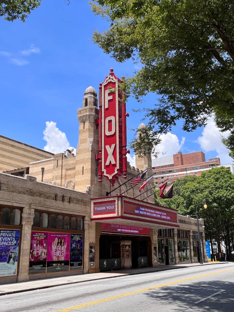 Fox Theatre, Georgia, US Fox Theatre, Georgia, US