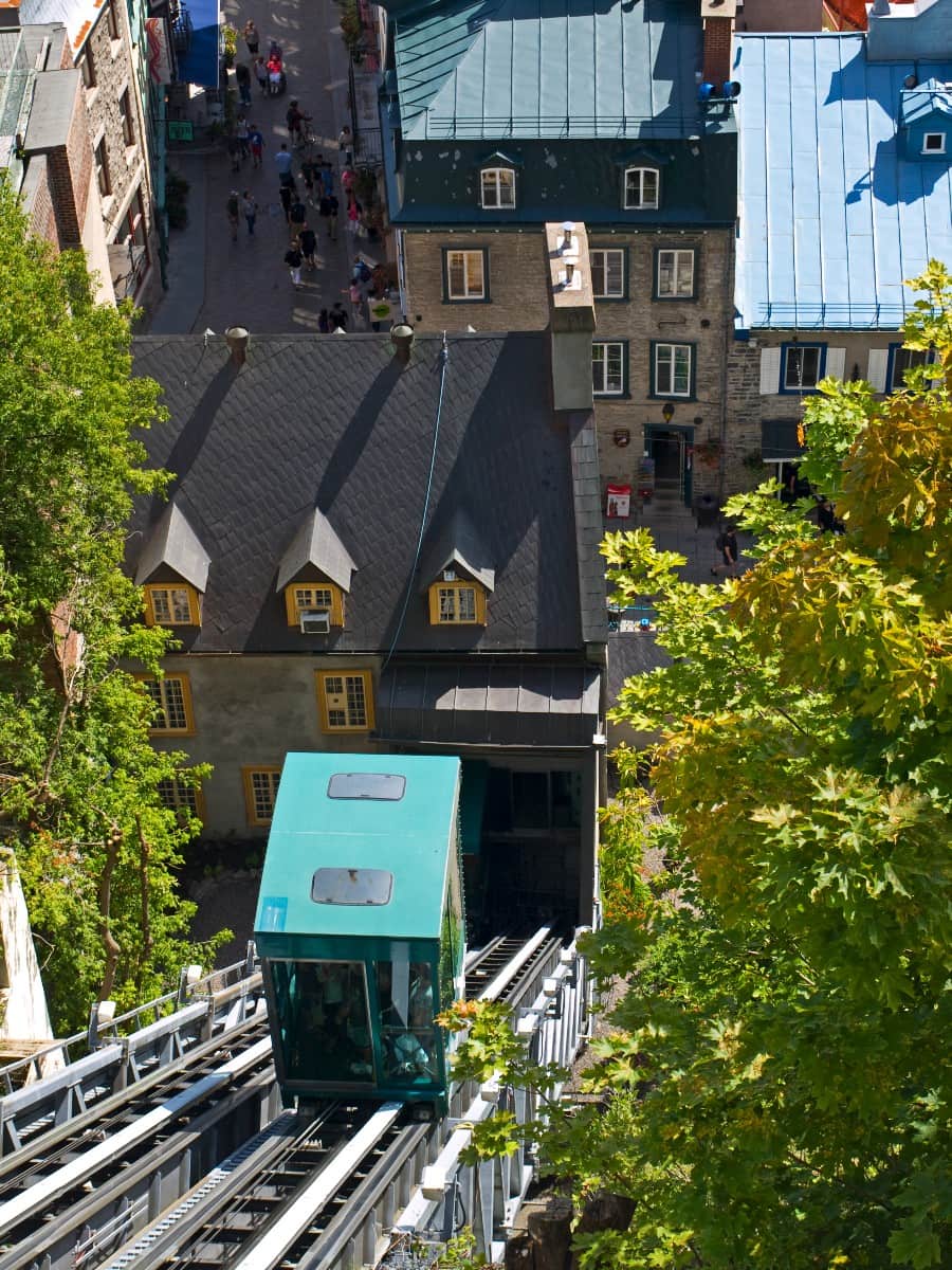 Funicular, Quebec City Funicular, Quebec City