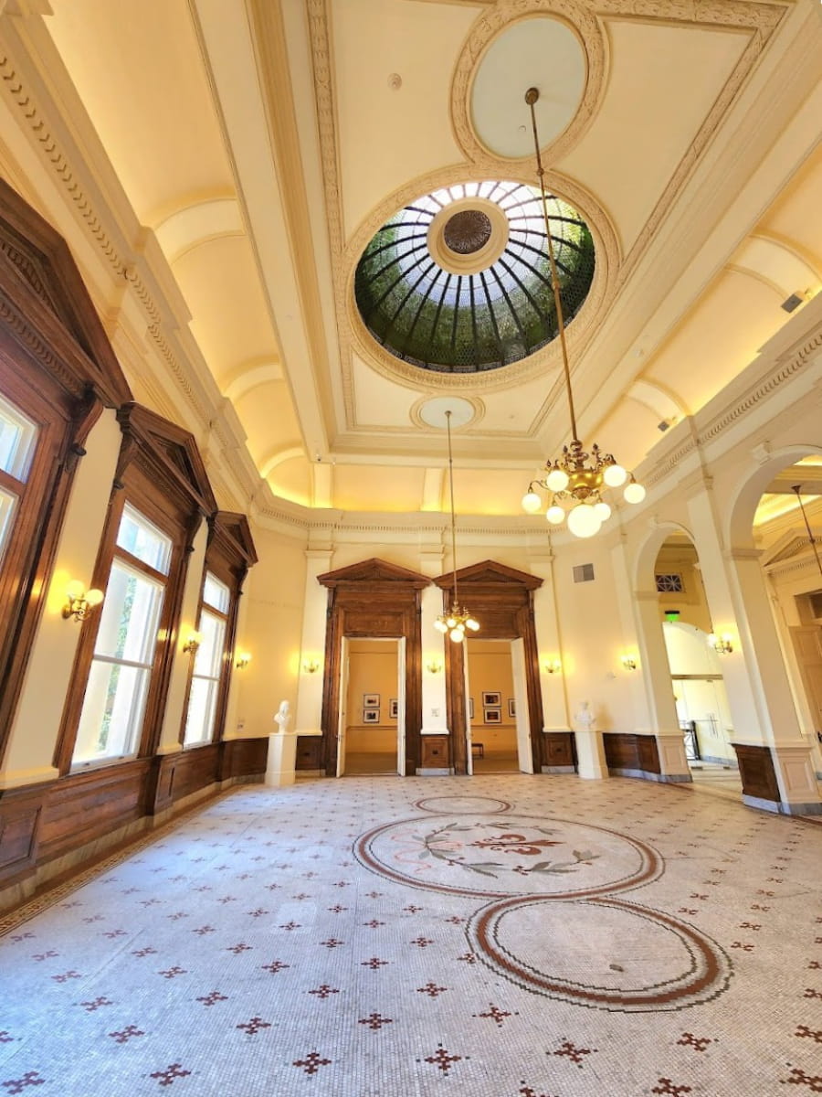 Inside of Gibbes Museum of Art, Charleston Inside of Gibbes Museum of Art, Charleston