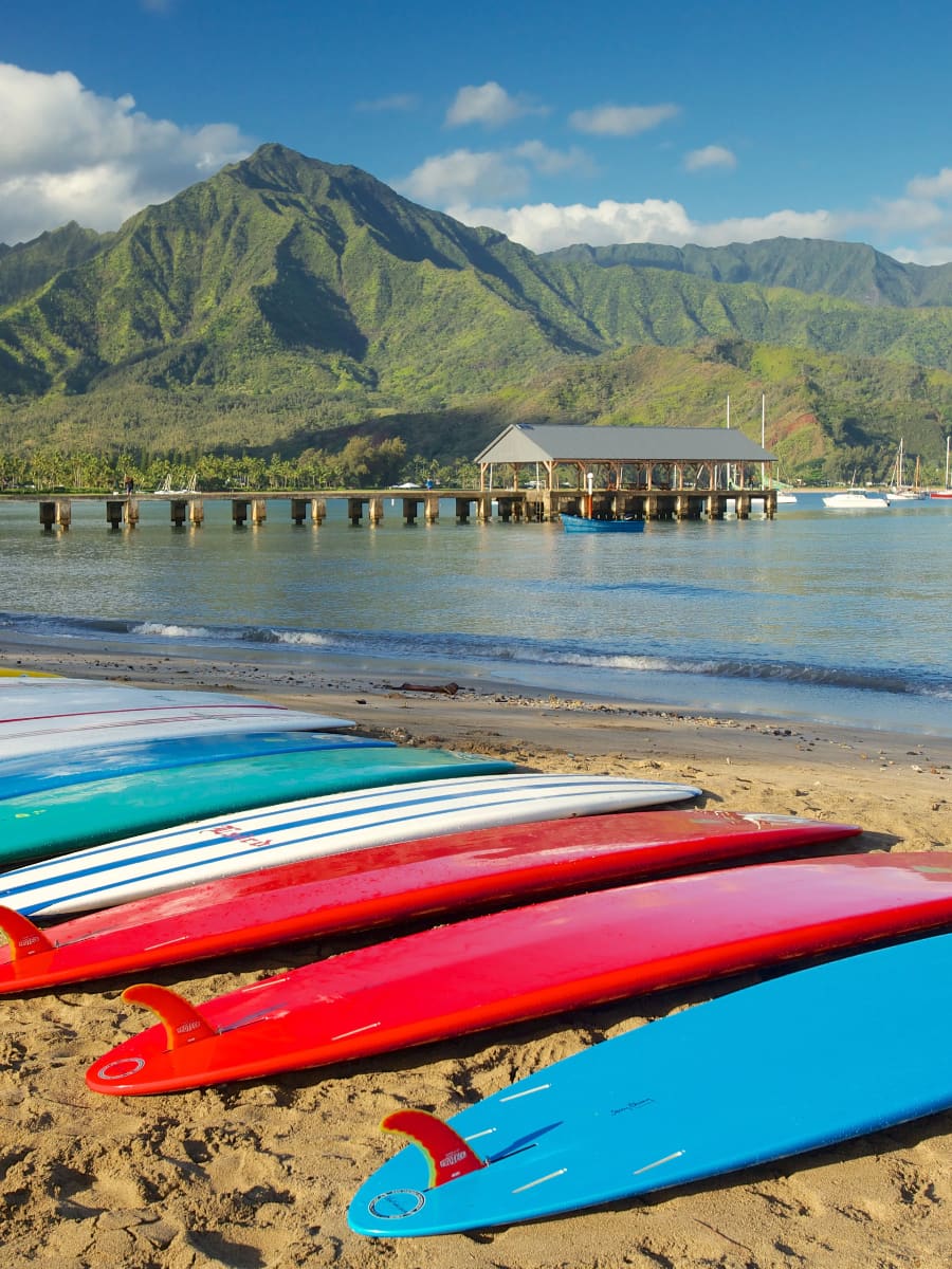 Hanalei Bay, Hawaii Hanalei Bay, Hawaii