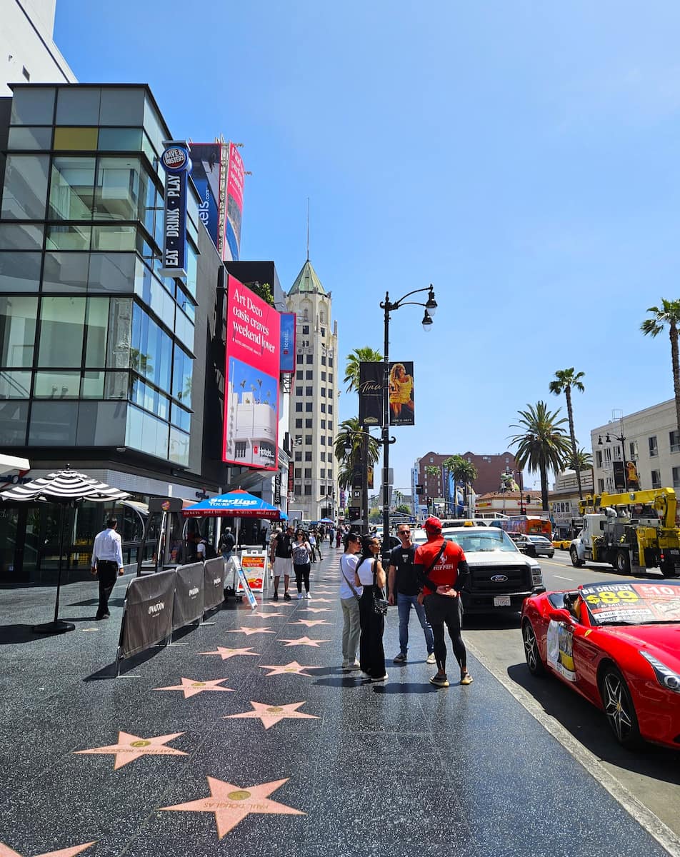 Hollywood Walk of Fame, LA Hollywood Walk of Fame, LA