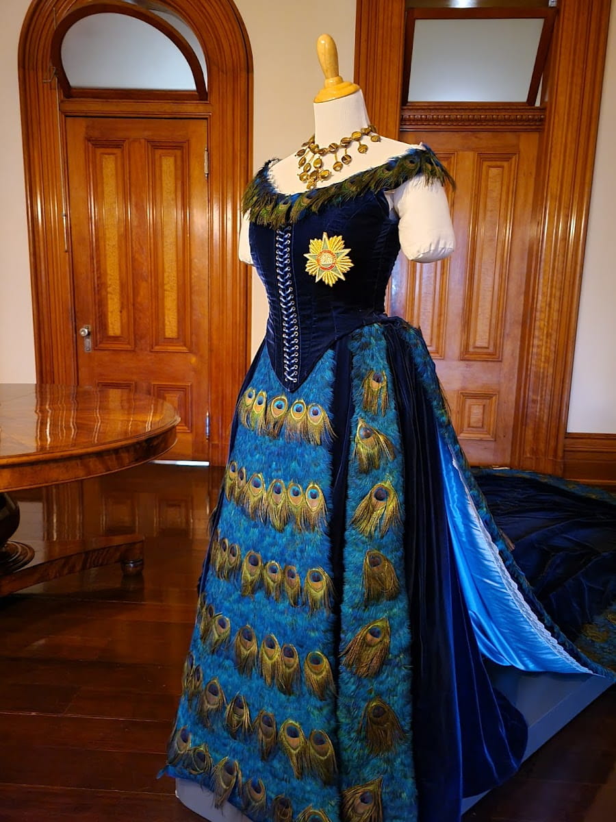 Inside of Iolani Palace, Oahu, Hawaii Inside of Iolani Palace, Oahu, Hawaii