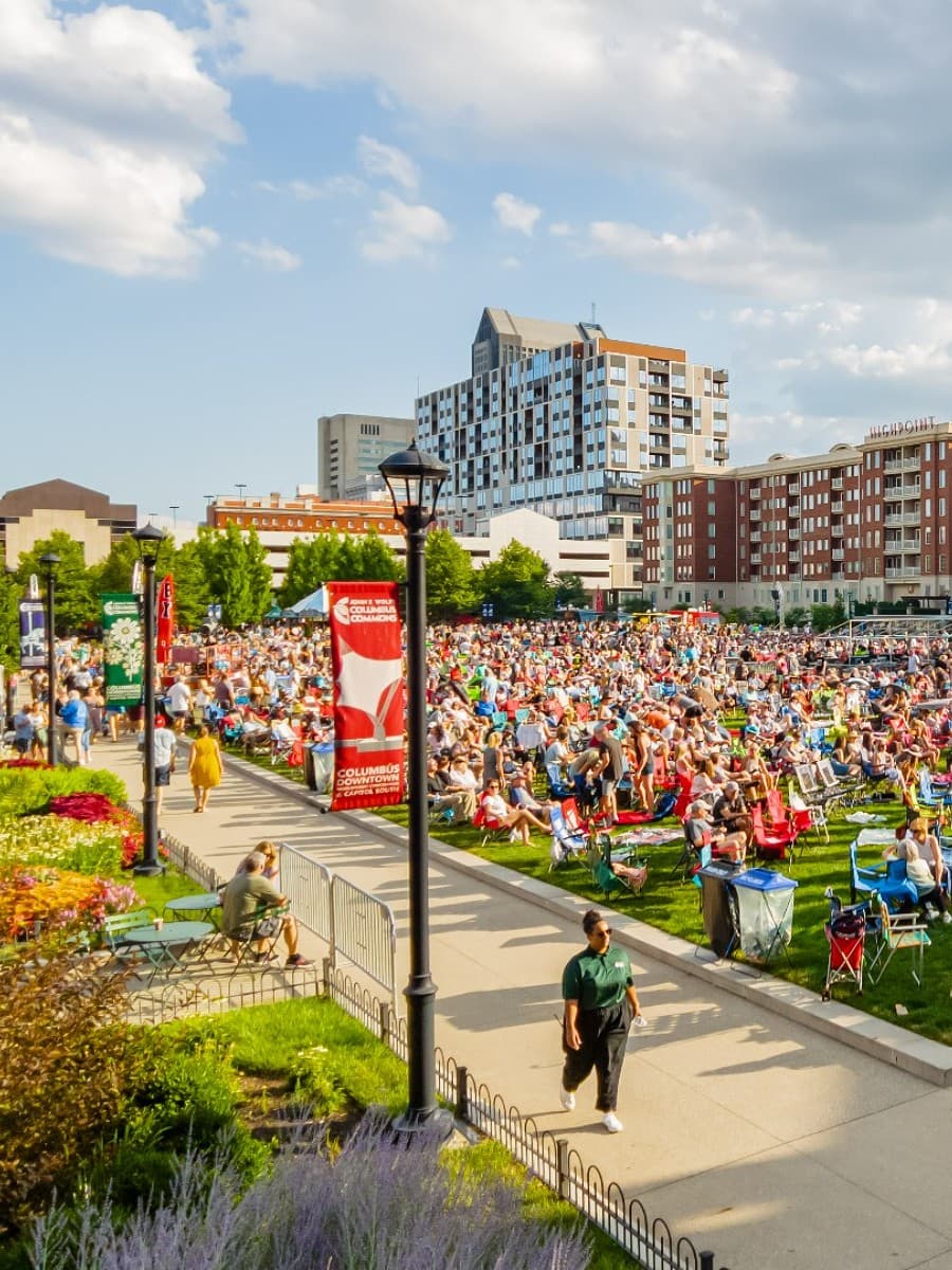 John F. Wolfe Columbus Commons, Columbus, Ohio John F. Wolfe Columbus Commons, Columbus, Ohio