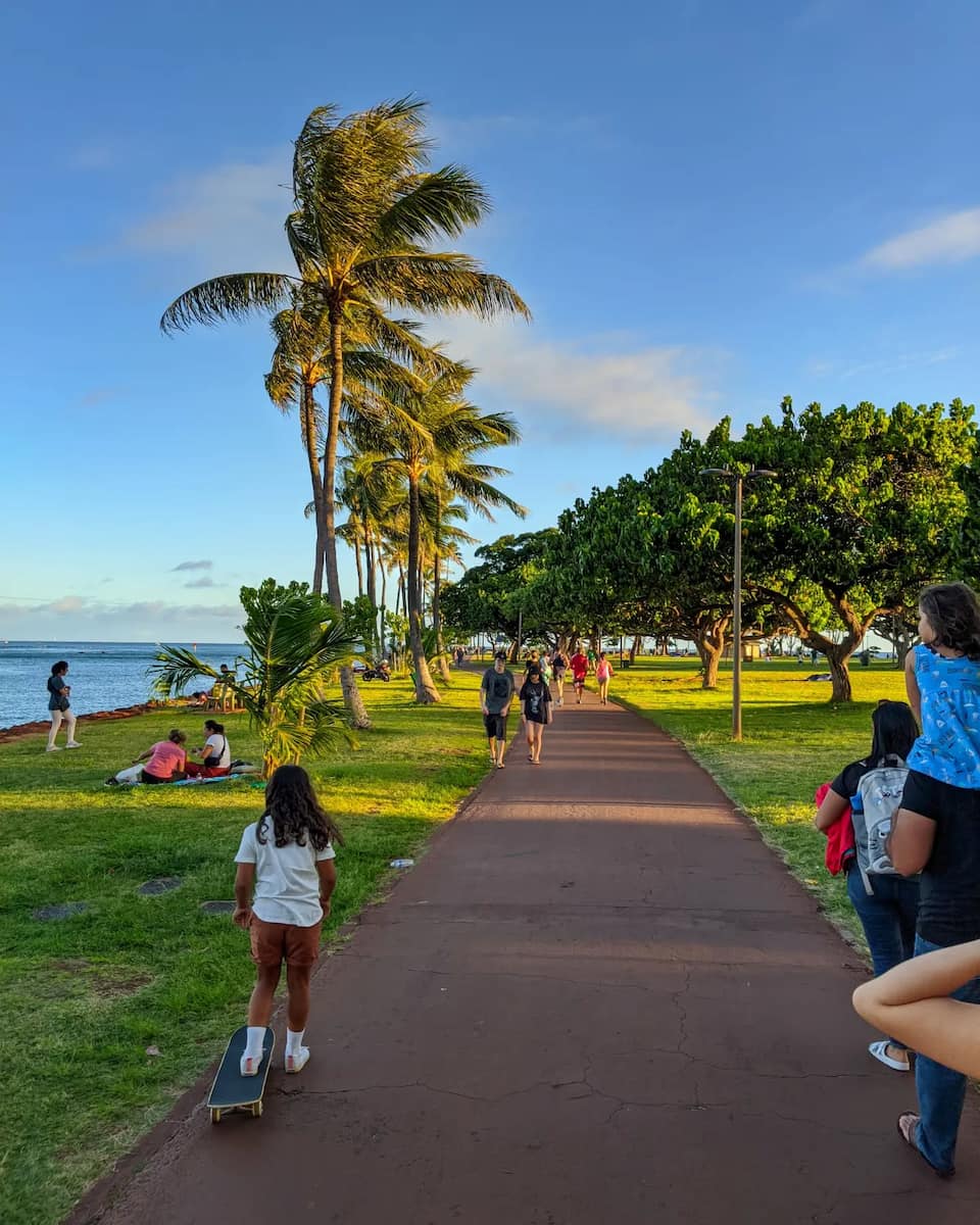 Magic Island Playground, Hawaii Magic Island Playground, Hawaii