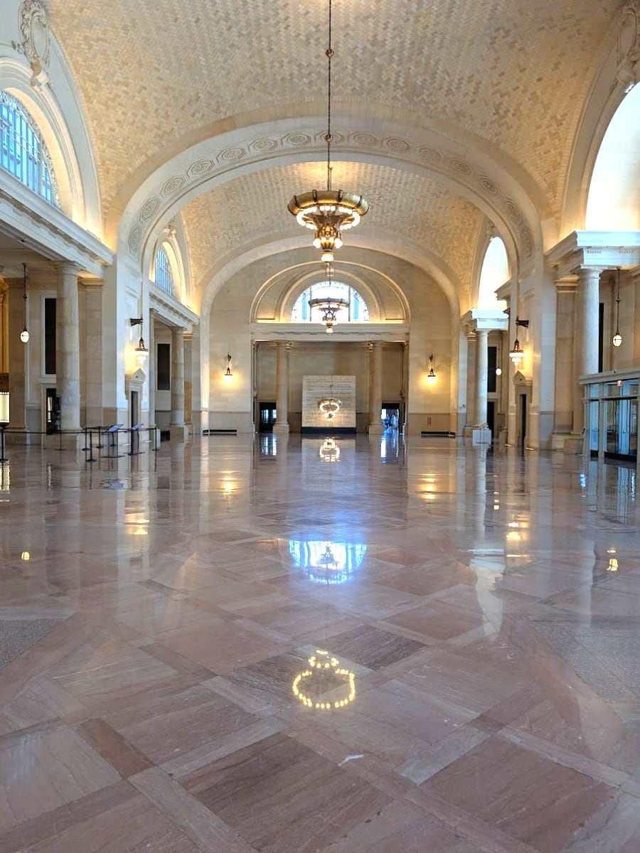 Inside of Michigan Central, Detroit Inside of Michigan Central, Detroit