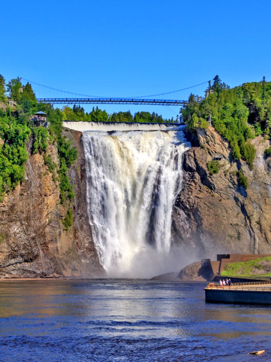 Montmorency Falls, Quebec City Montmorency Falls, Quebec City