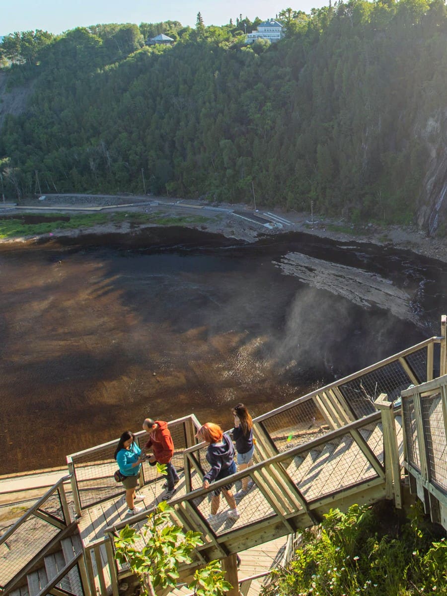 Montmorency Falls, Quebec City Montmorency Falls, Quebec City