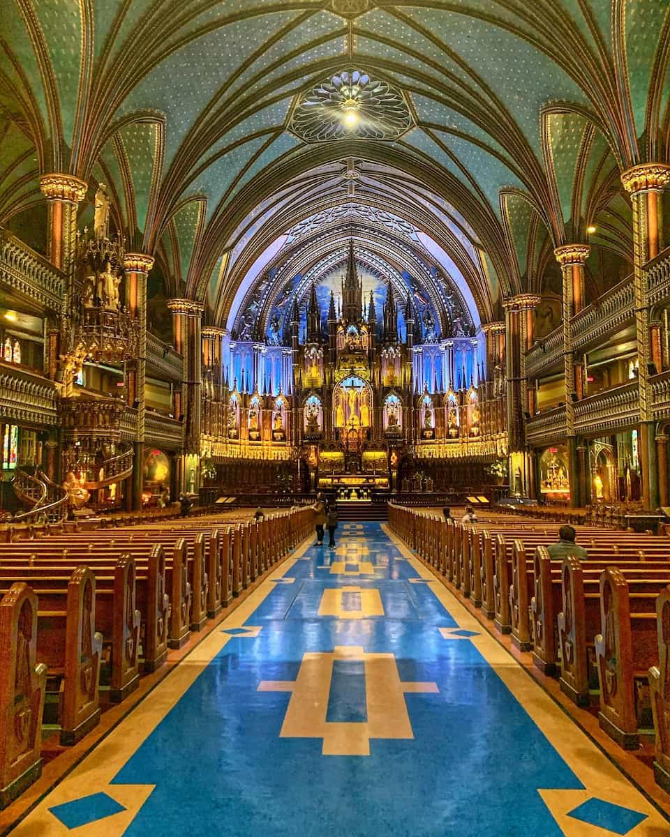 Montreal’s Notre-Dame Basilica Montreal’s Notre-Dame Basilica