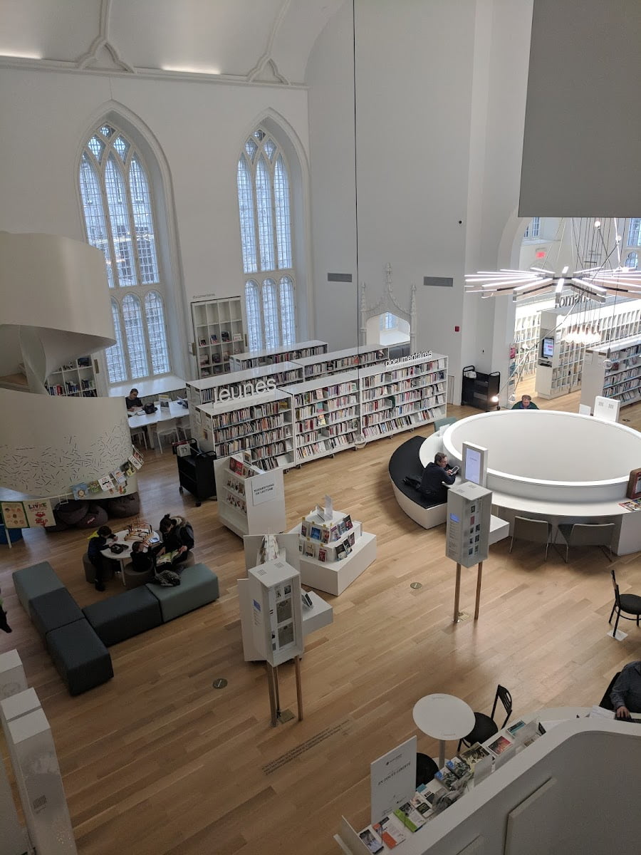 Inside of Morrin Cultural Centre, Quebec City Inside of Morrin Cultural Centre, Quebec City