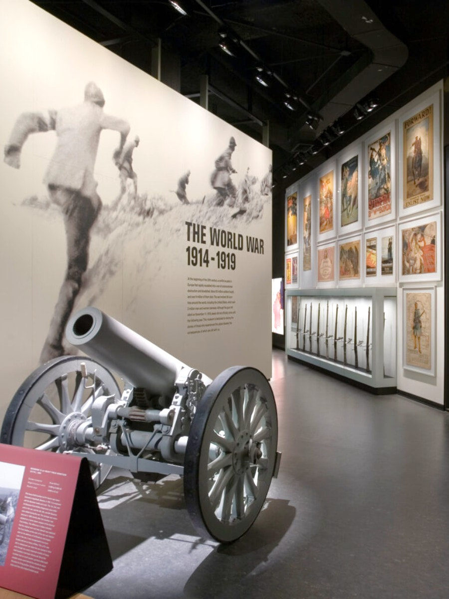 Inside of National WWI Museum and Memorial, Kansas City Inside of National WWI Museum and Memorial, Kansas City