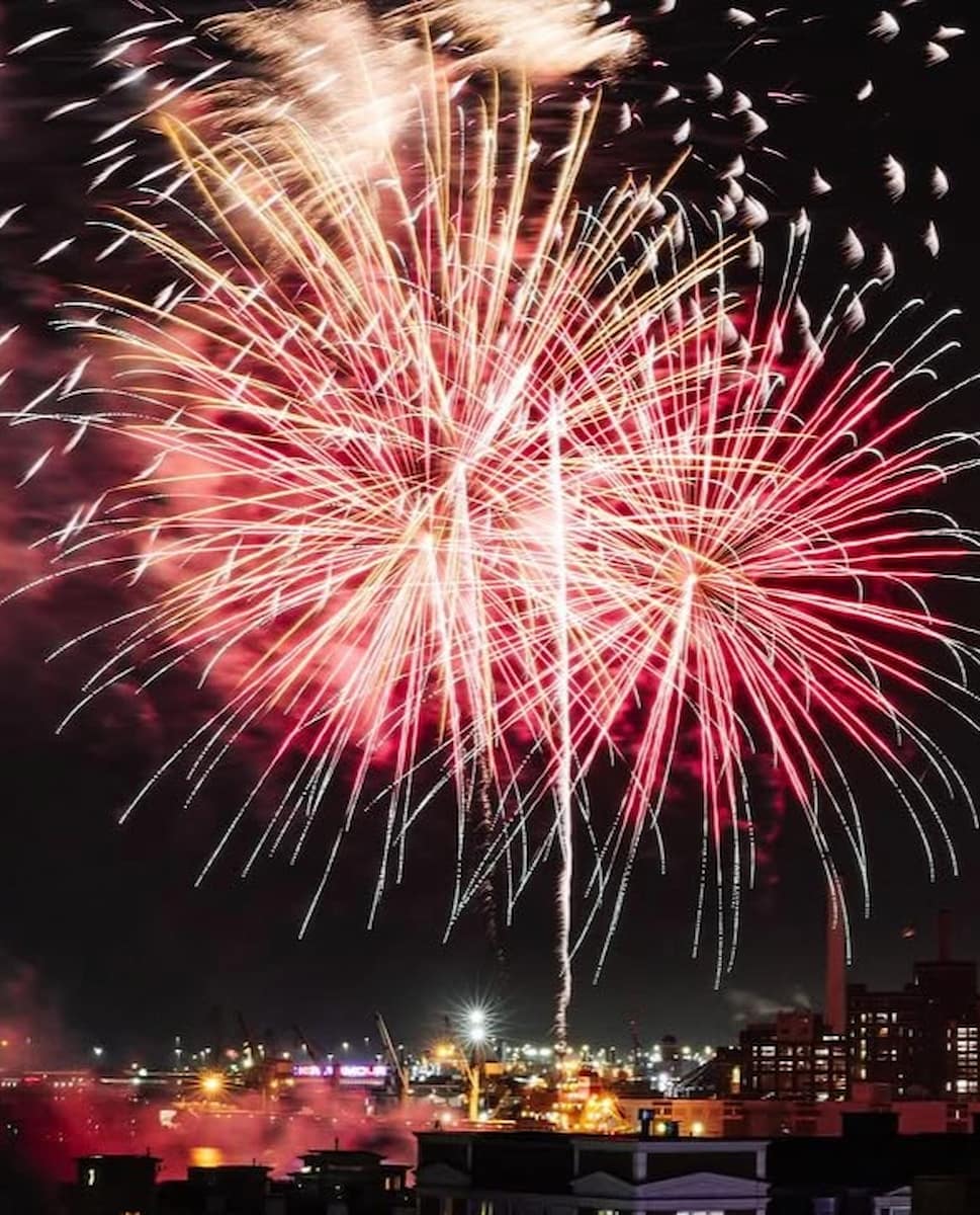 New Year Fireworks, Baltimore New Year Fireworks, Baltimore