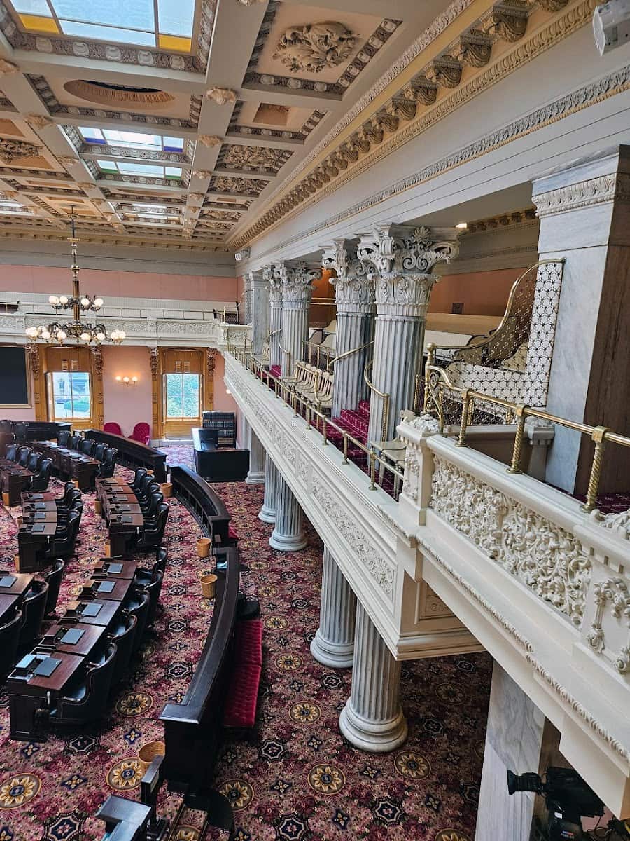 Inside of Ohio Statehouse tours, Columbus, Ohio Inside of Ohio Statehouse tours, Columbus, Ohio