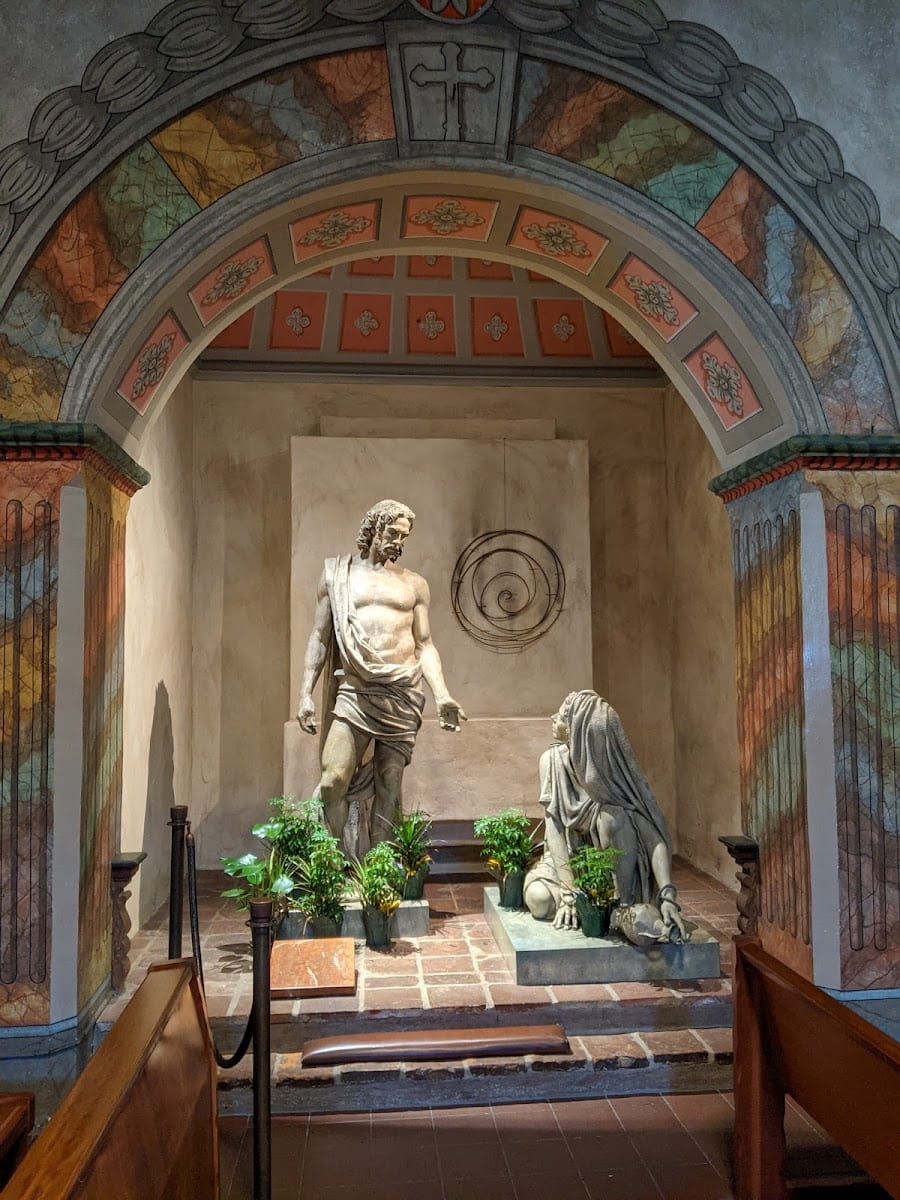 Inside of Old Mission Santa Barbara, Santa Barbara Inside of Old Mission Santa Barbara, Santa Barbara