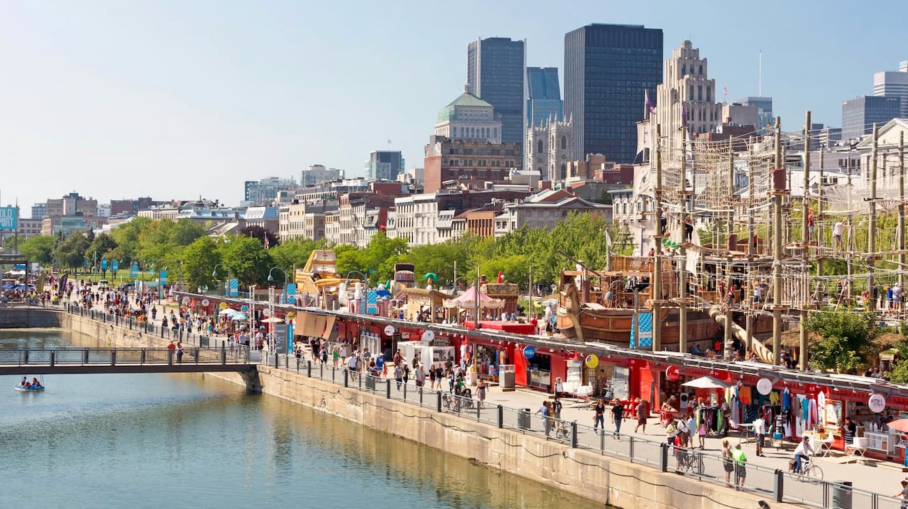 Old Port Promenade Montreal Old Port Promenade Montreal