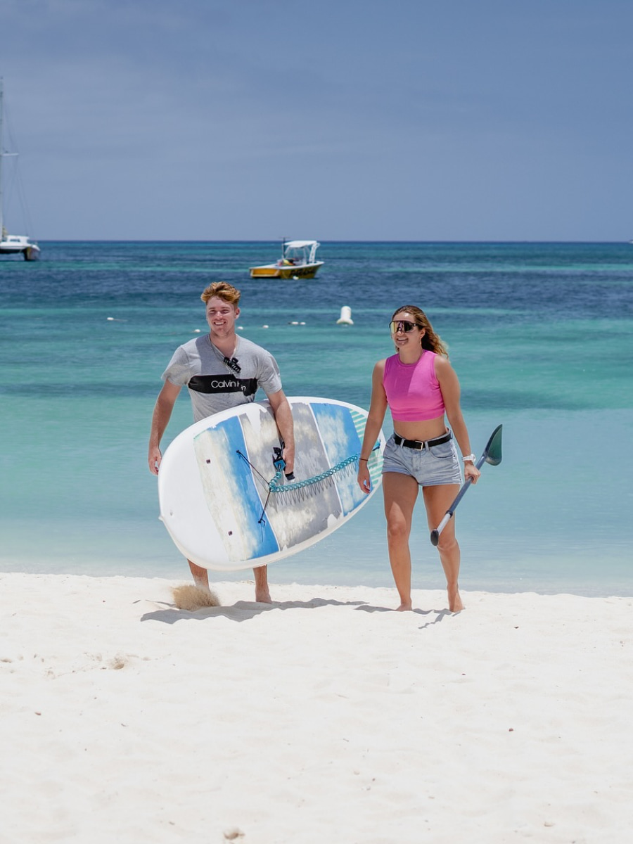 Paddle Boarding, Aruba